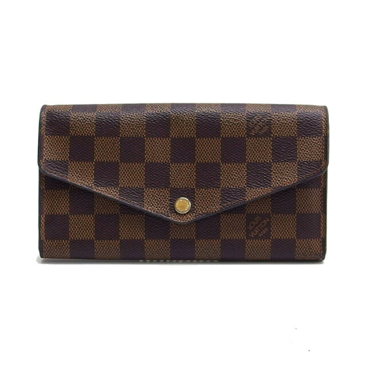 Louis Vuitton Damier Damier Canvas Long Wallet (Bi-Fold) (Pre-Owned)