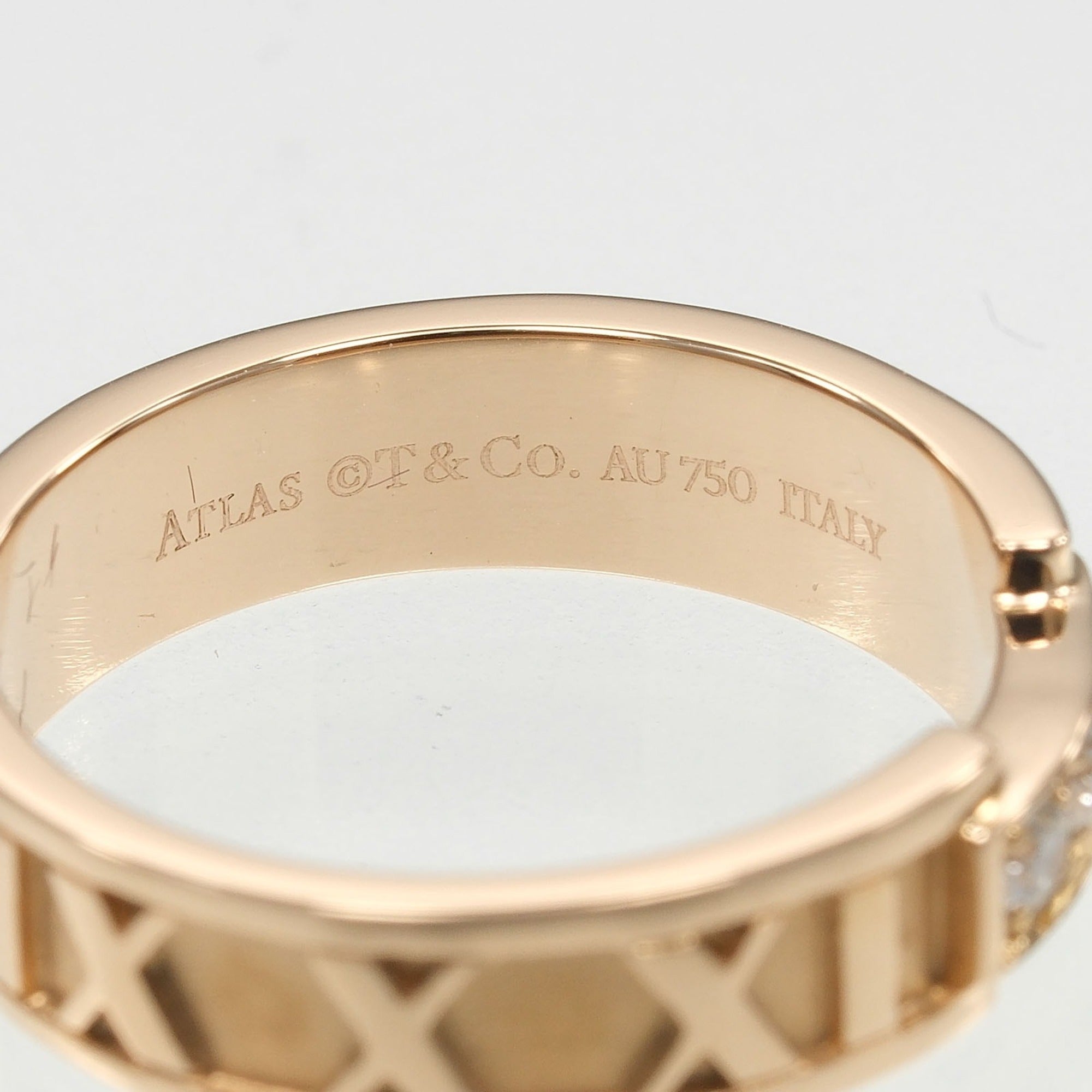 Tiffany Atlas Pink Band Ring (Pre-Owned)