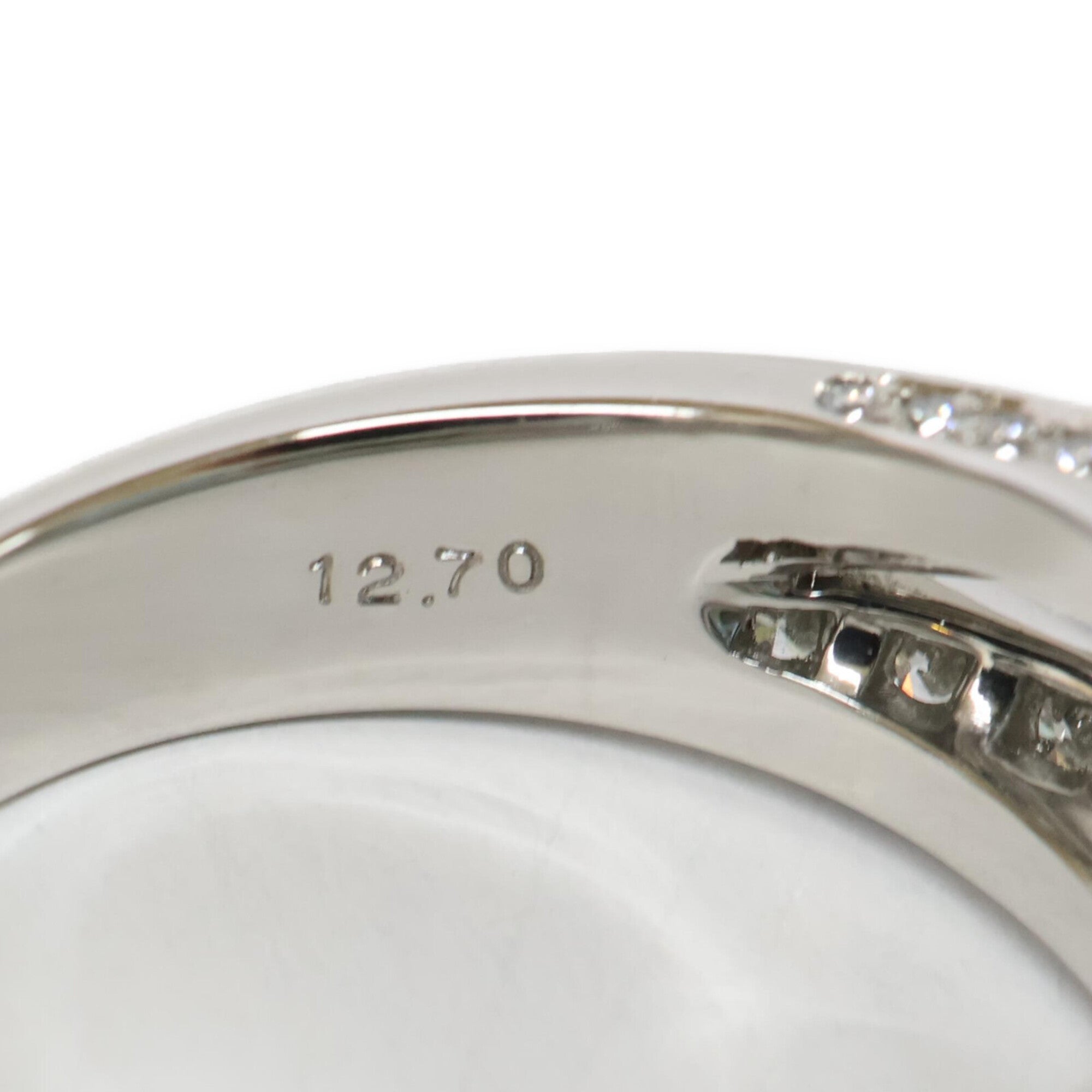 Harry Winston Silver Platinum 950 Band Ring (Pre-Owned)