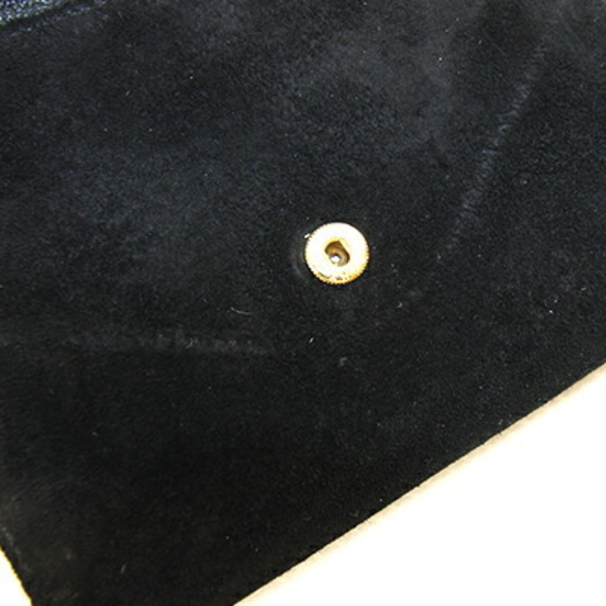 Gucci Black Suede Leather Wallet (Bi-Fold) (Pre-Owned)