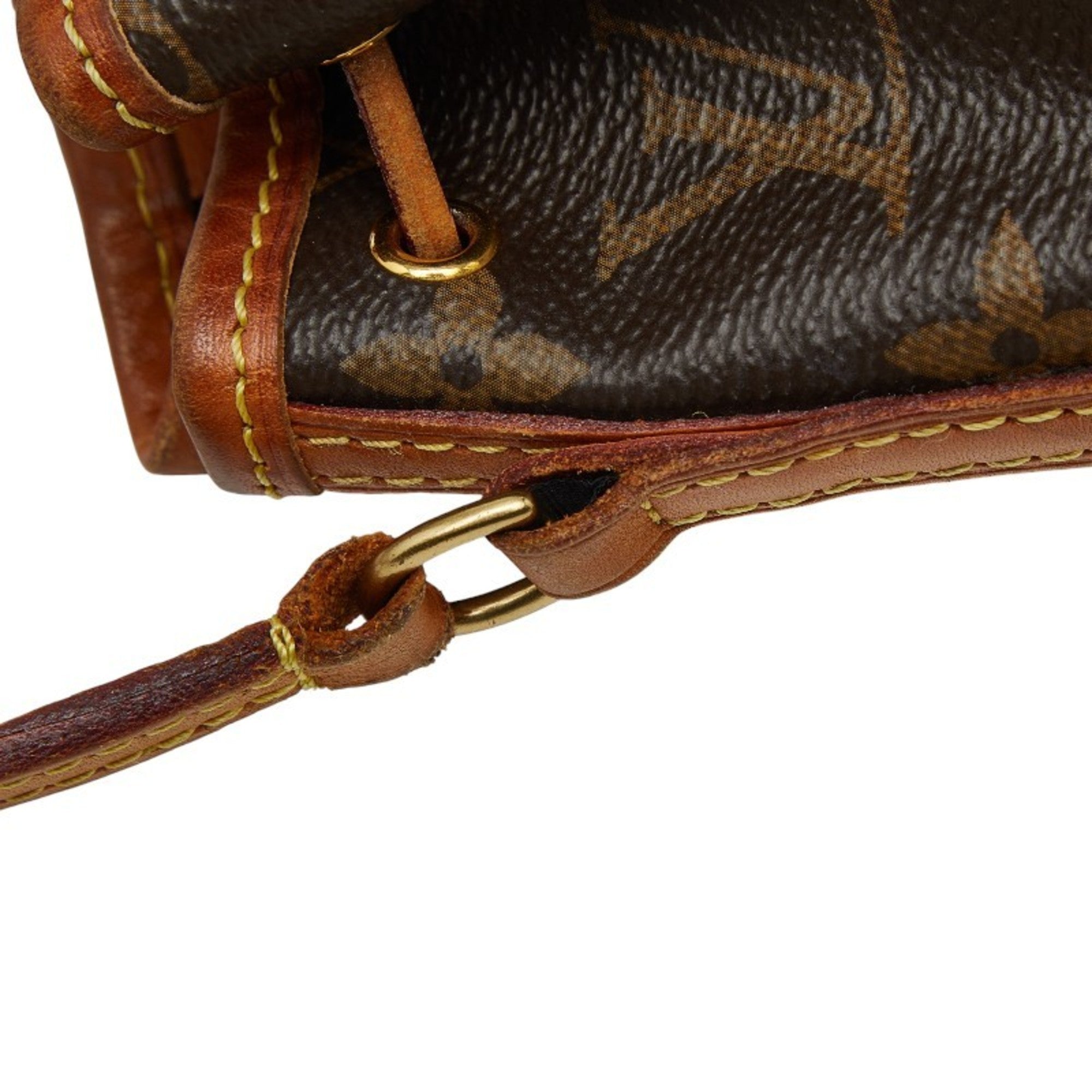 Louis Vuitton Brown Pvc Leather Shoulder Bag (Pre-Owned)
