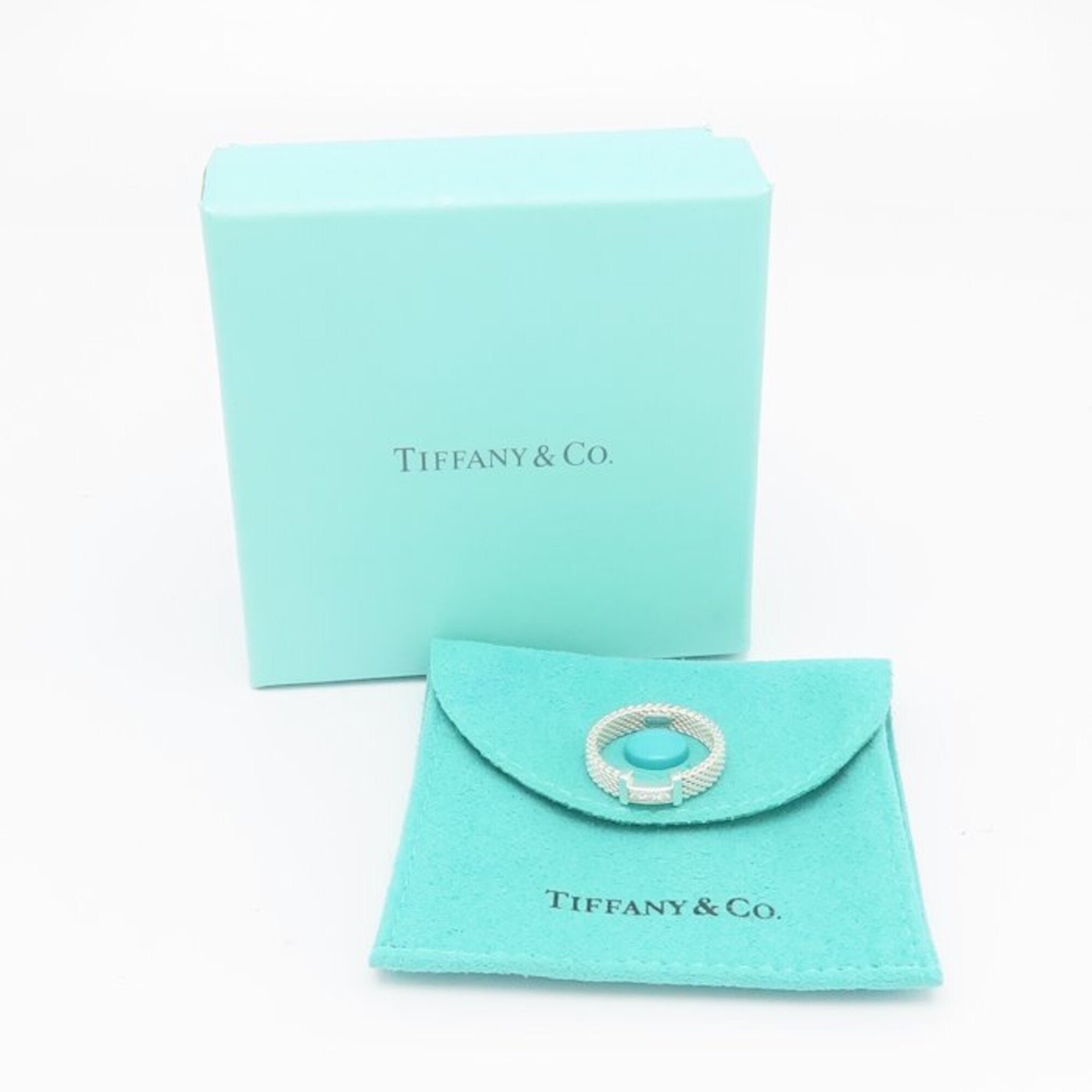 Tiffany Silver 925 Band Ring (Pre-Owned)