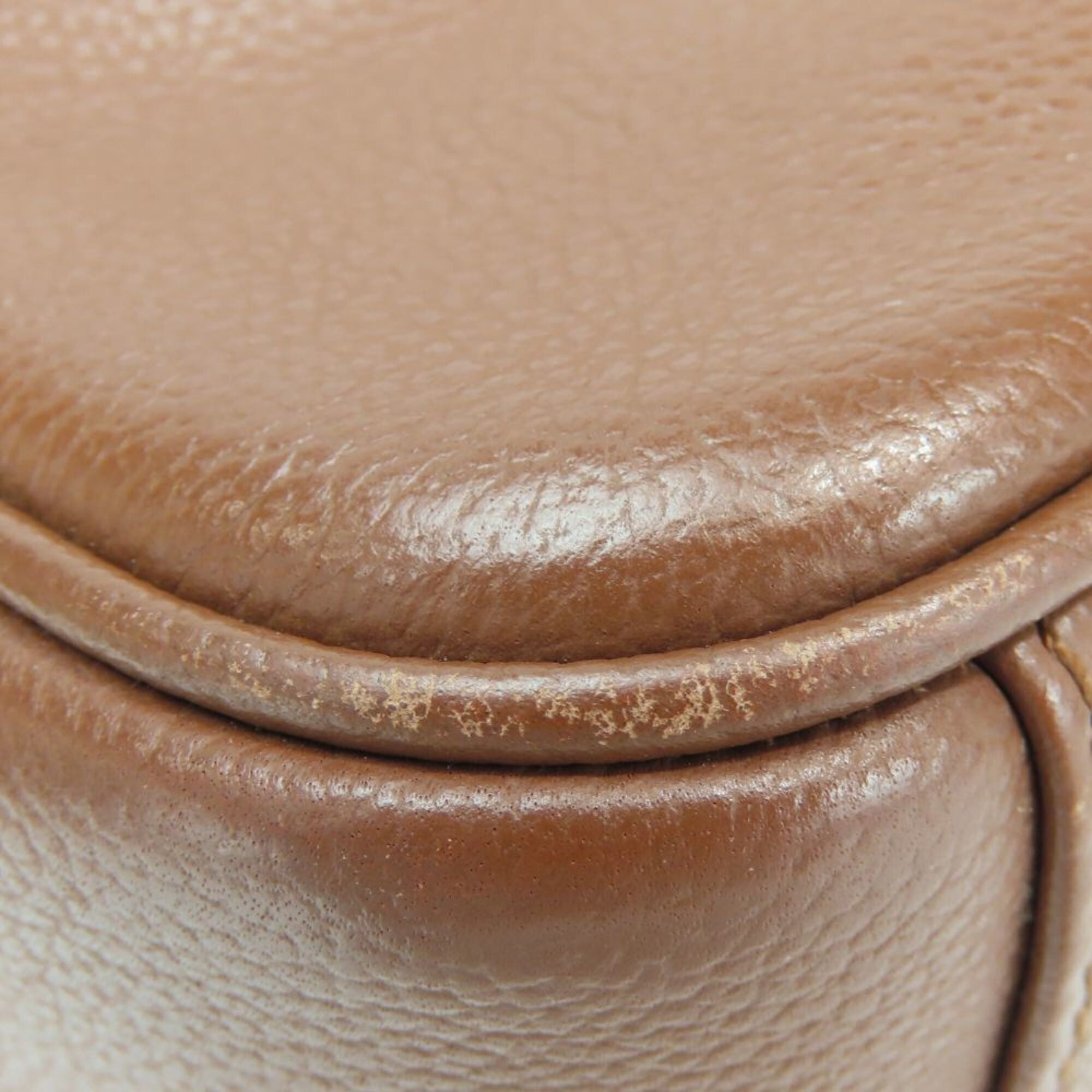 Coach Brown Leather Shoulder Bag (Pre-Owned)