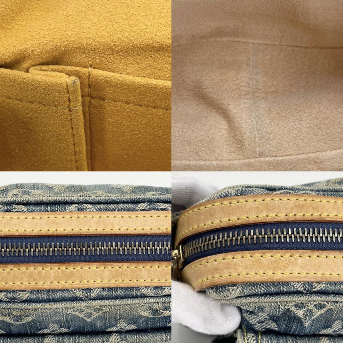 Louis Vuitton Monogram Denim Blue Monogram Denim Fanny Pack (Pre-Owned)