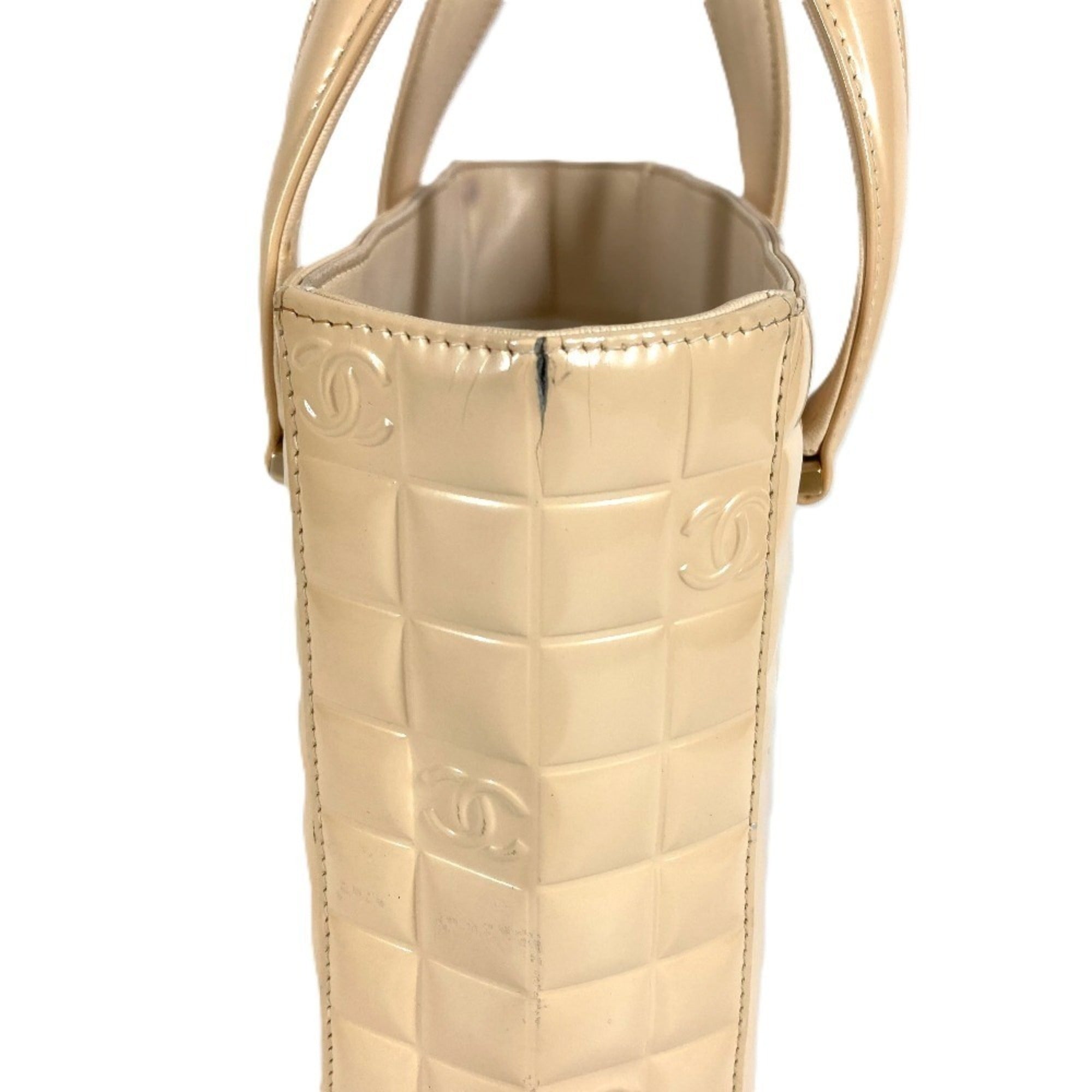 Chanel Beige Handbag Tote Bag (Pre-Owned)