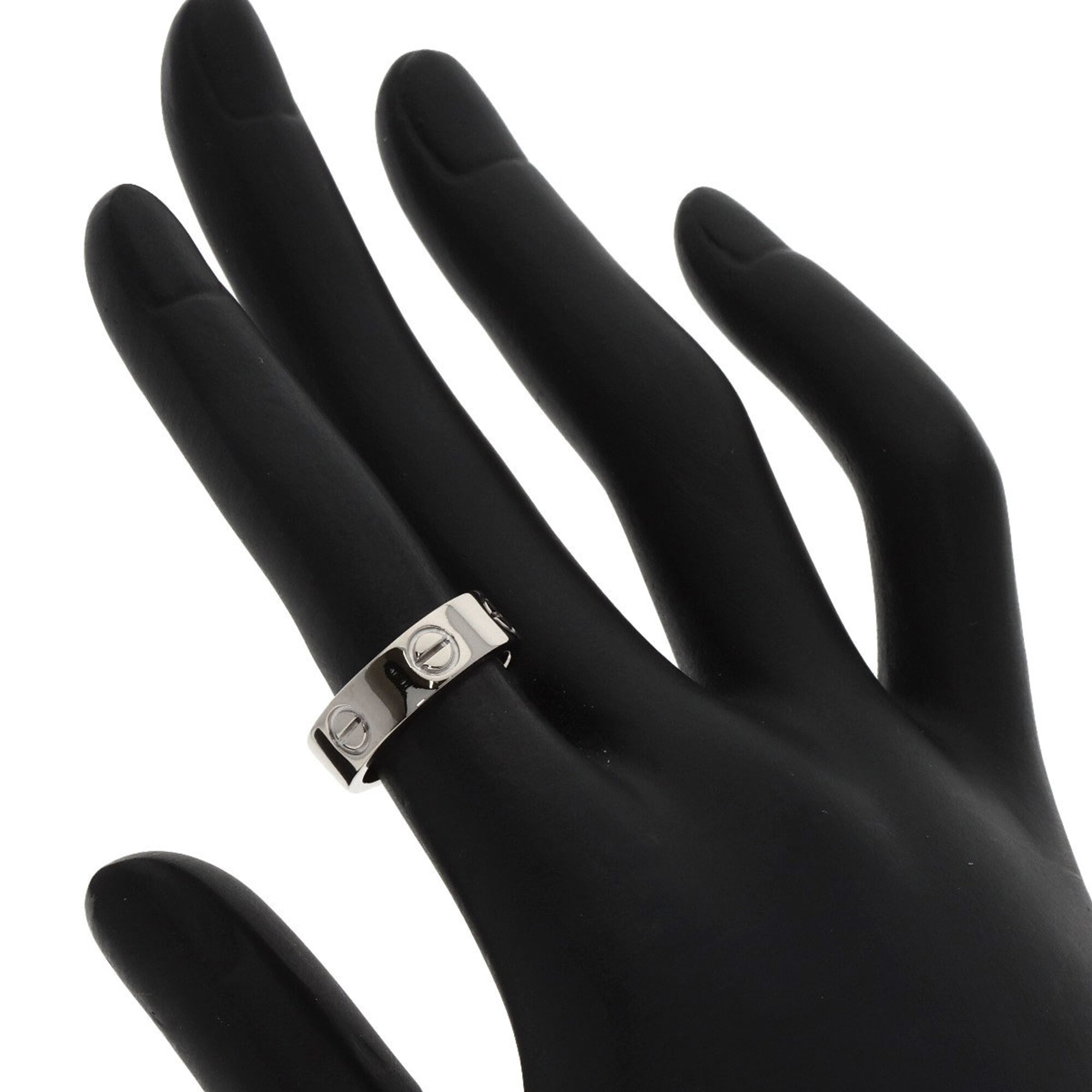 Cartier Love White Gold (18K) Band Ring (Pre-Owned)