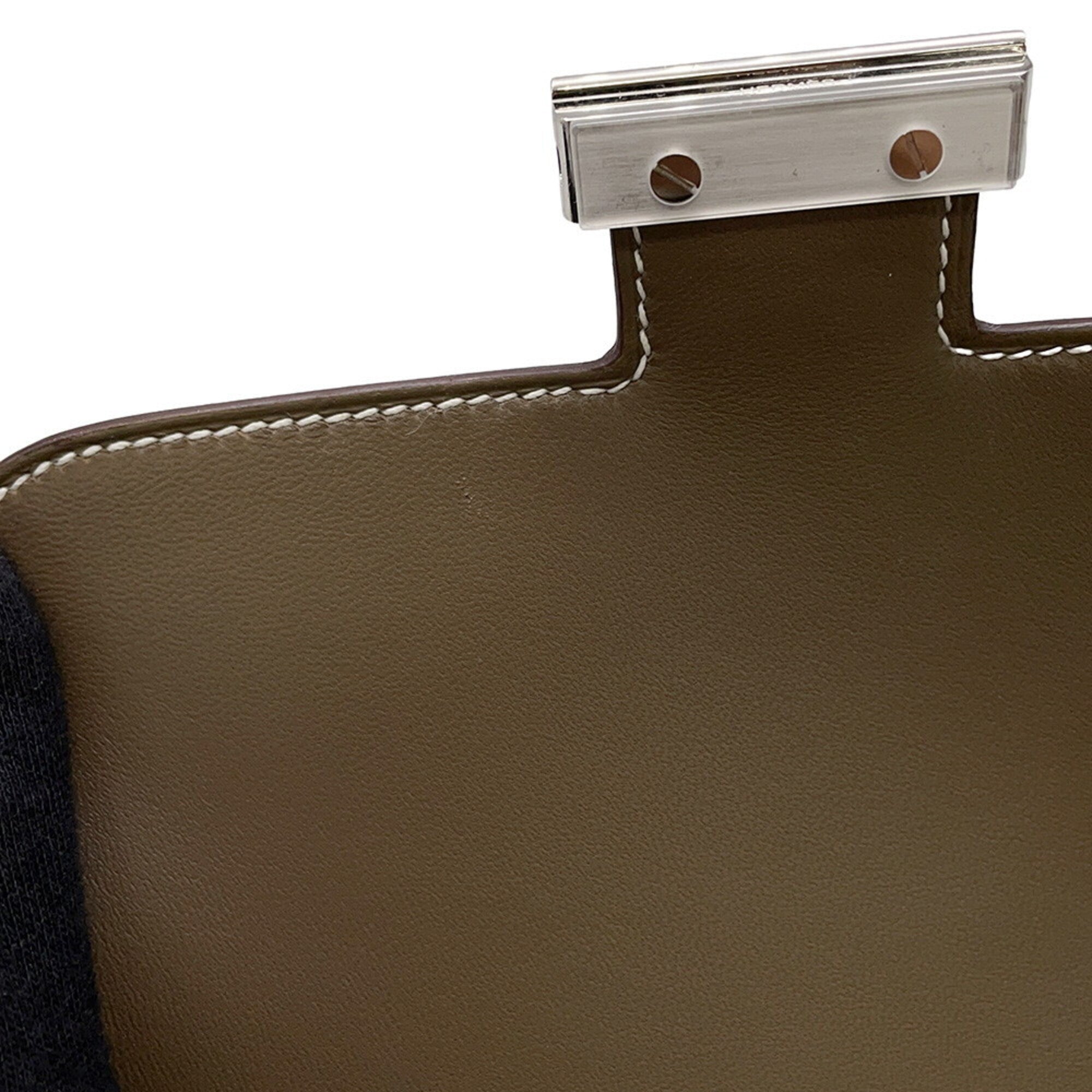 Hermes Constance Etoupe Gray Epsom Leather Shoulder Bag (Pre-Owned)