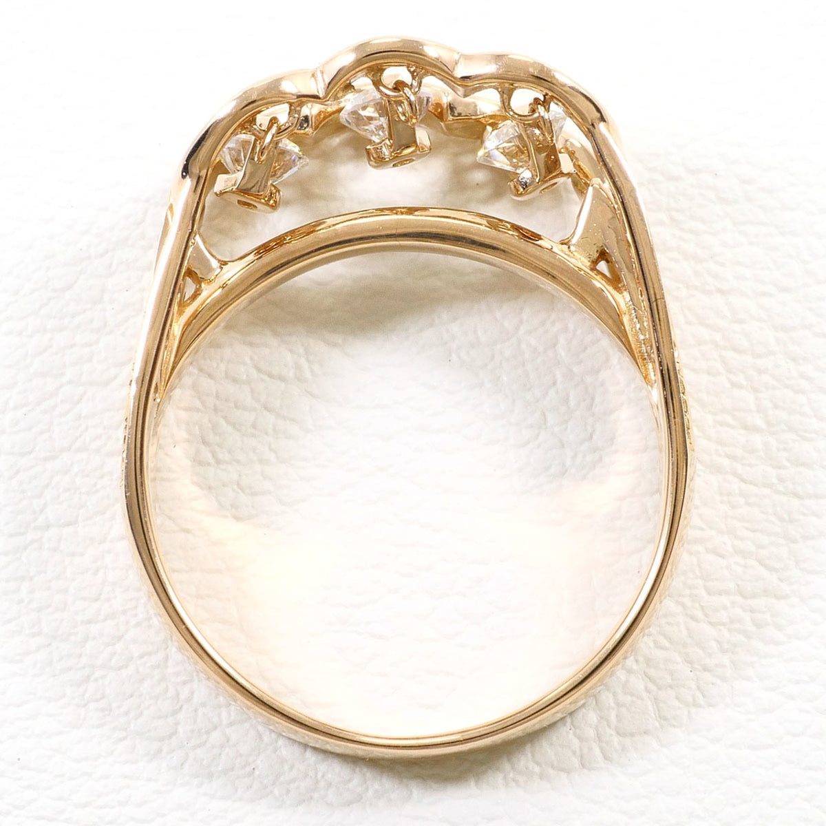 Unbranded Pink Gold Pink Gold (18K) Band Ring (Pre-Owned)
