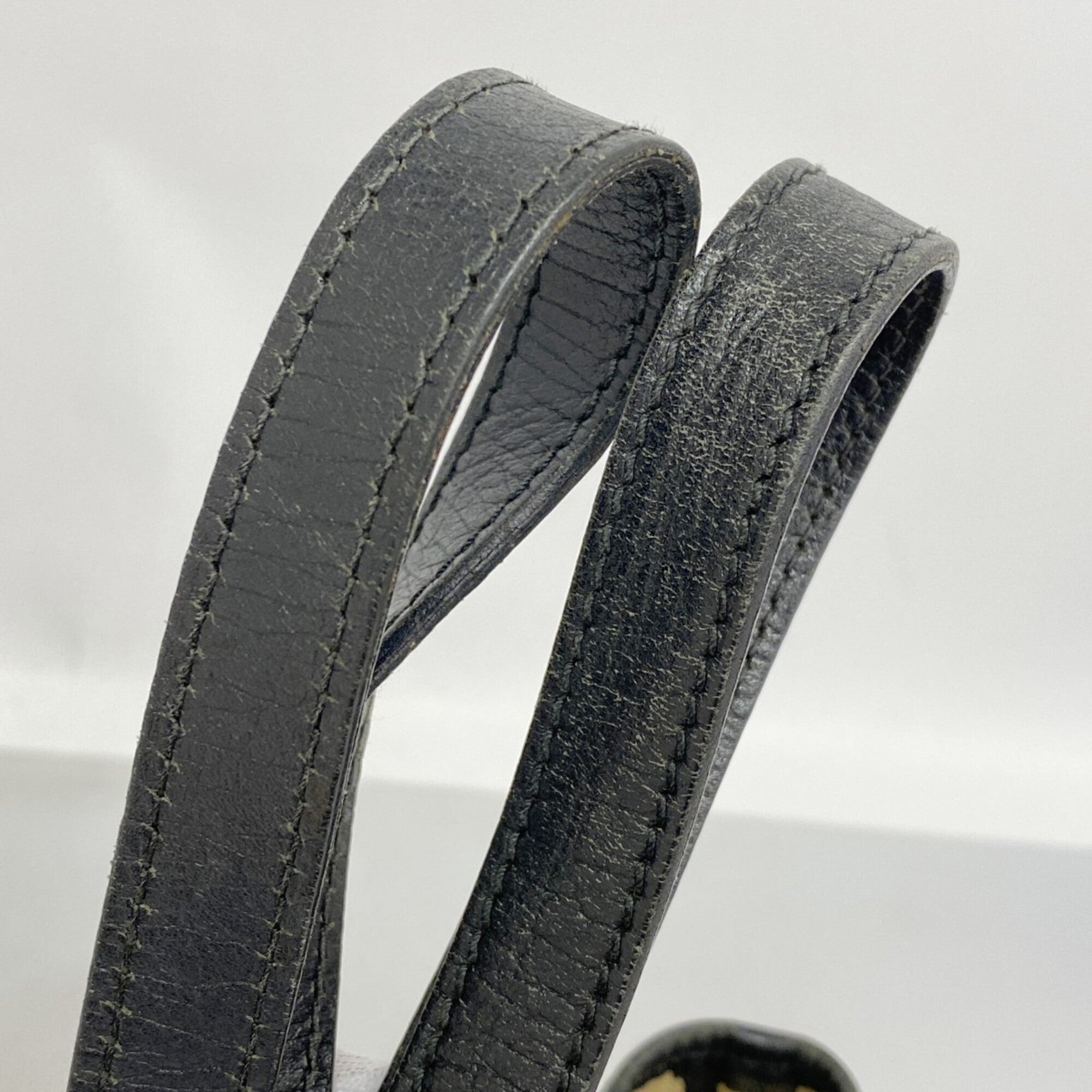 Gucci Black Canvas Tote Bag (Pre-Owned)