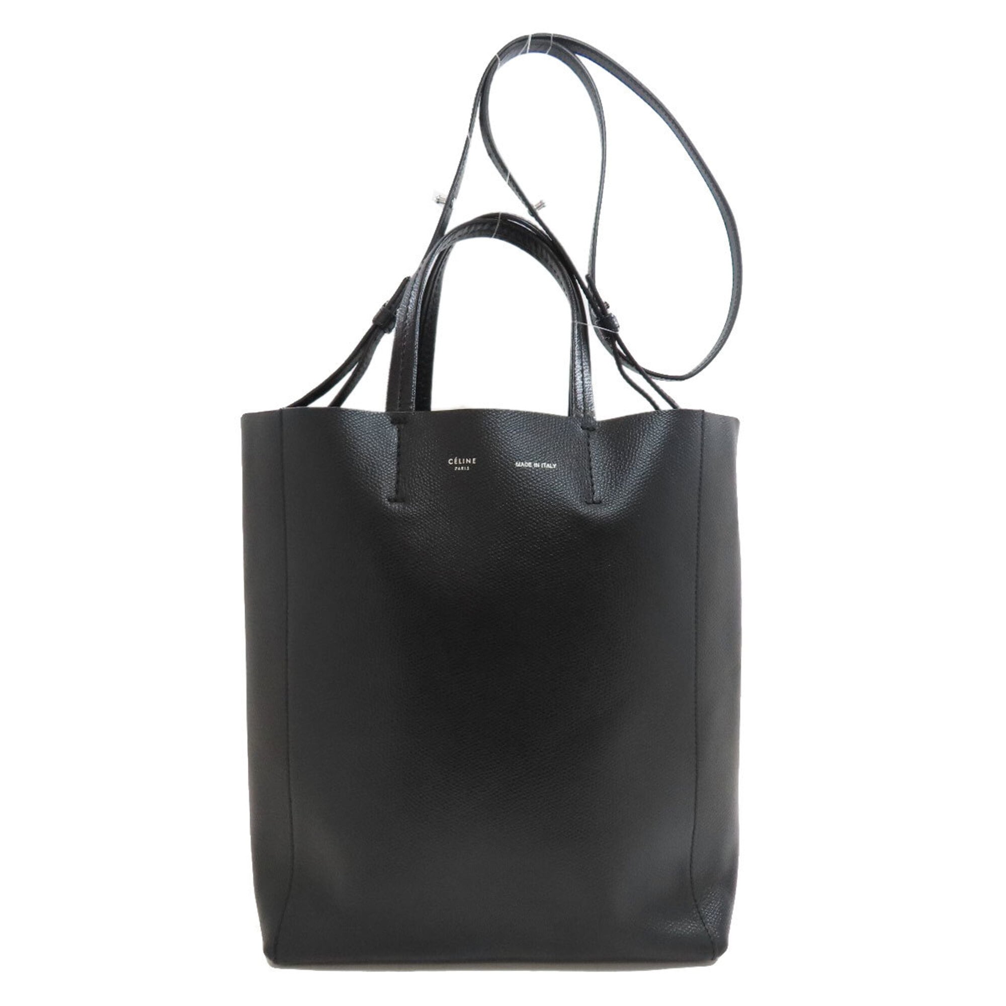 Celine Black Leather Handbag (Pre-Owned)