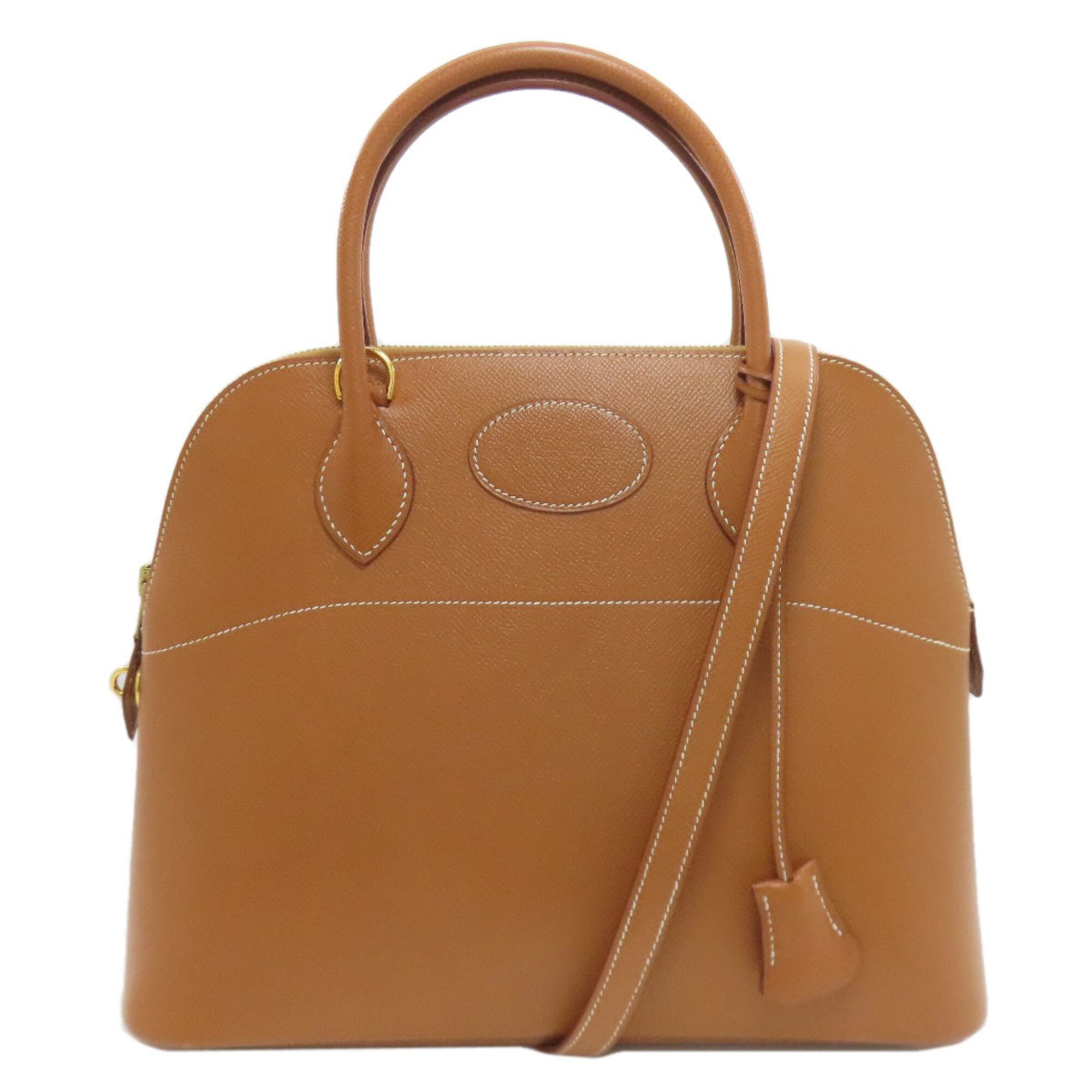 Hermes Bolide Gold Epsom Leather Handbag (Pre-Owned)