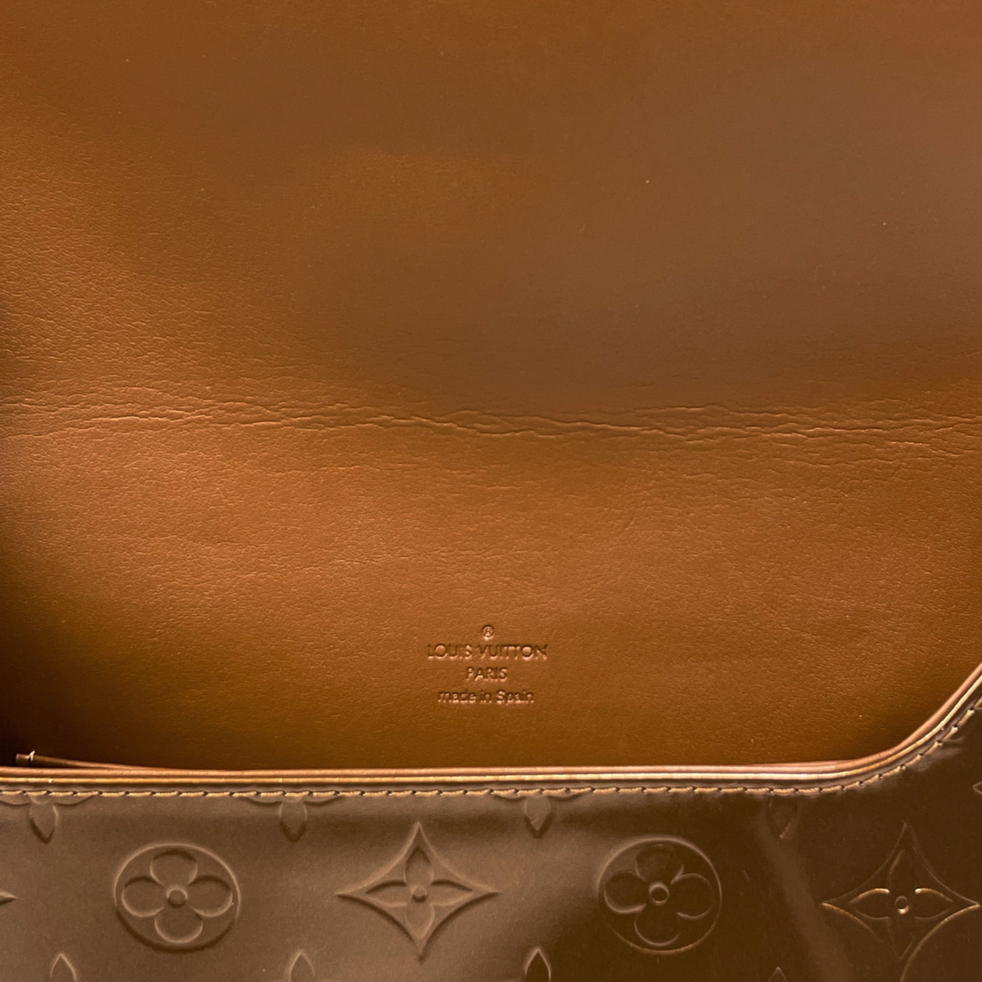 Louis Vuitton Bronze Monogram Vernis Shoulder Bag (Pre-Owned)