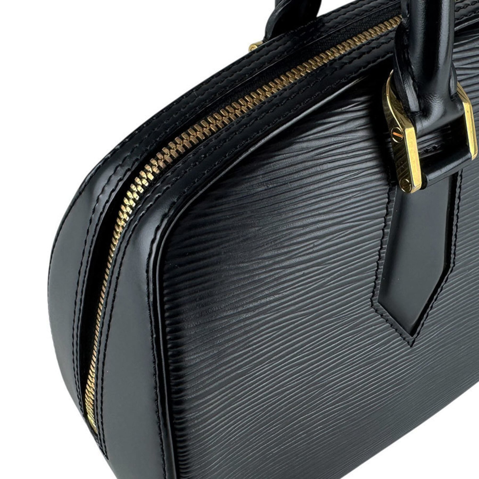 Louis Vuitton Noir Epi Leather Handbag (Pre-Owned)