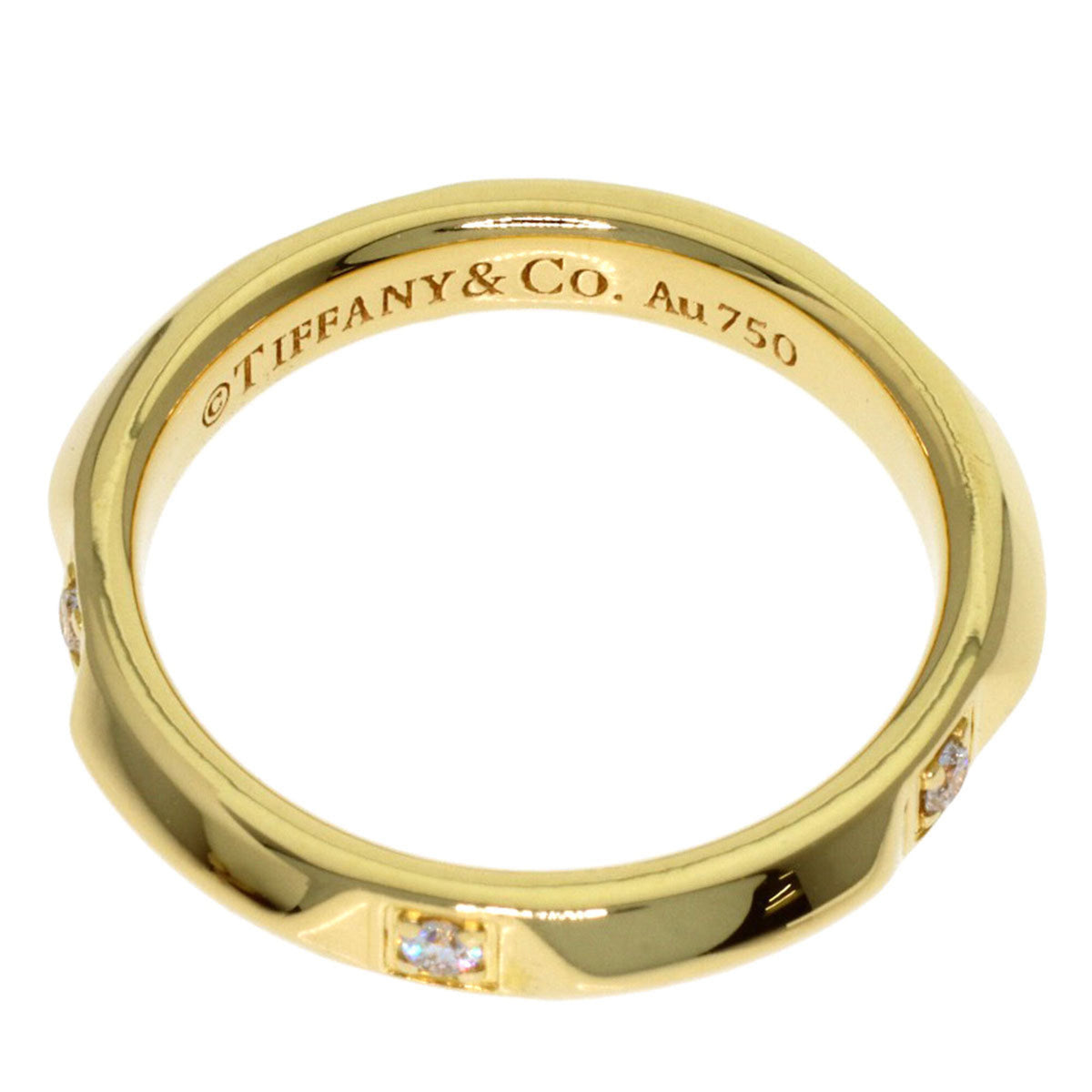 Tiffany Yellow Gold (18K) Band Ring (Pre-Owned)