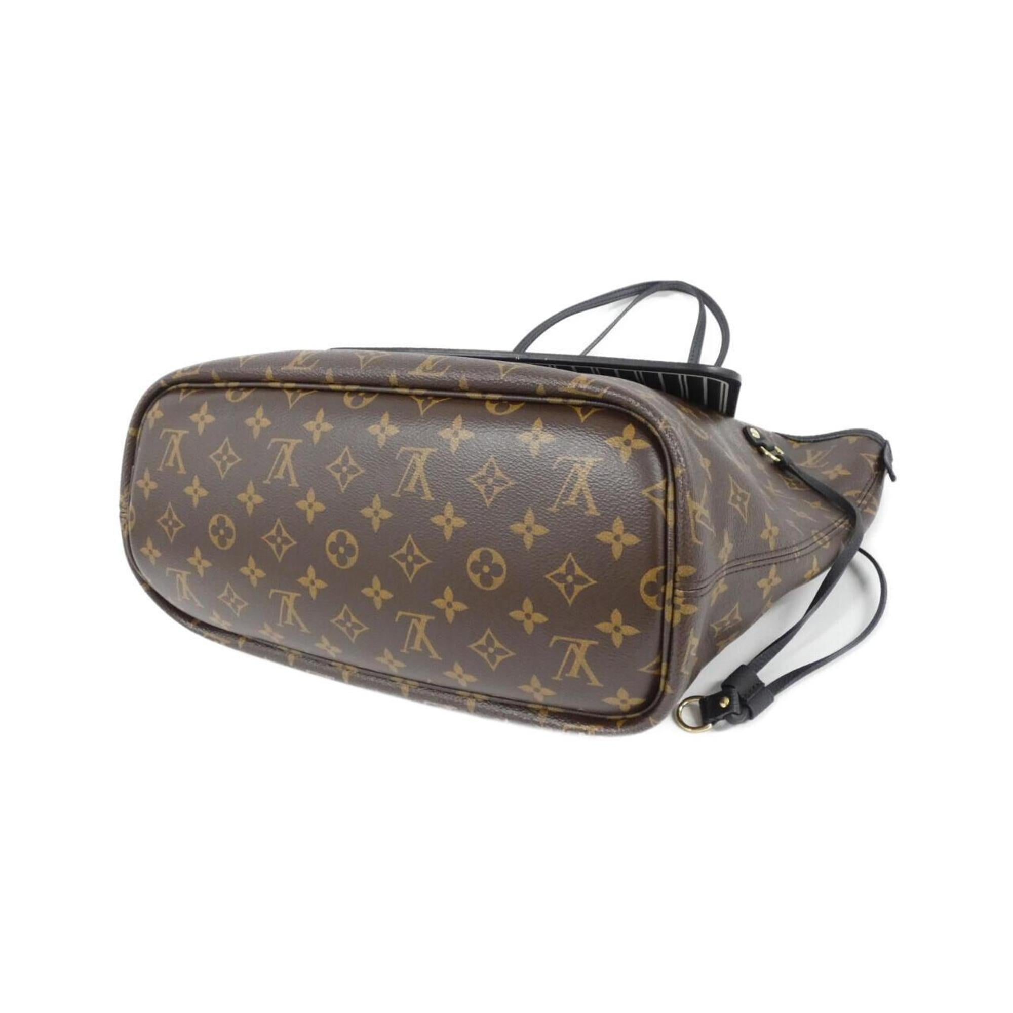 Louis Vuitton Black Marron Monogram Monogram Leather Handbag (Pre-Owned)