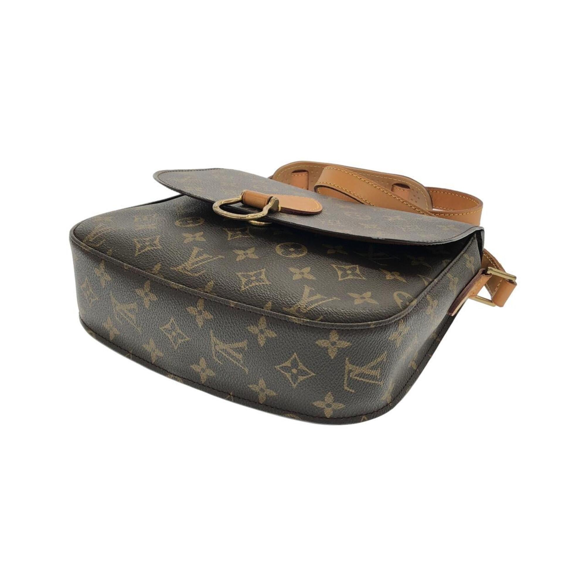 Louis Vuitton Monogram Marron Coated Canvas Shoulder Bag (Pre-Owned)