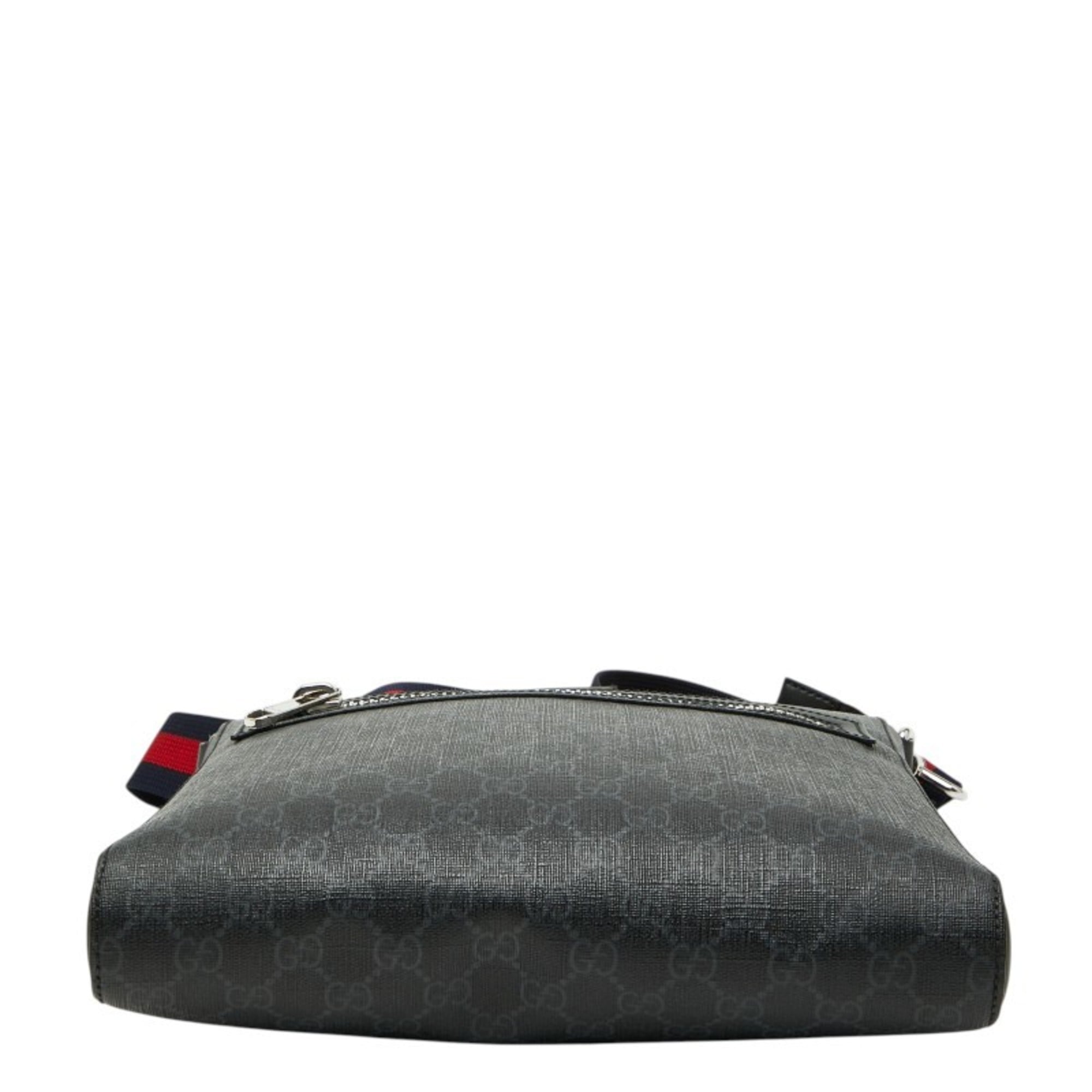Gucci Black Gg Supreme Shoulder Bag (Pre-Owned)