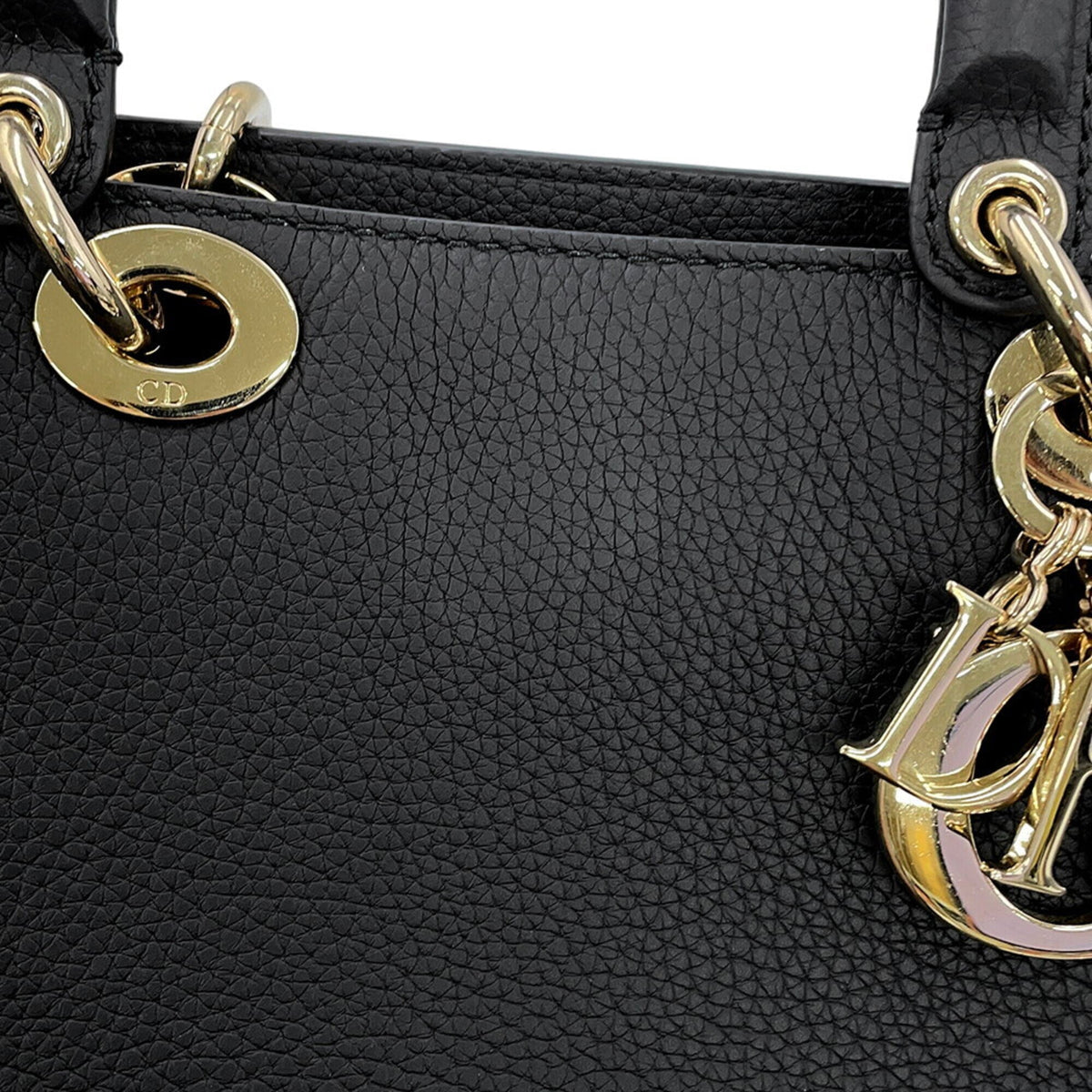 Christian Dior Black Leather Handbag (Pre-Owned)