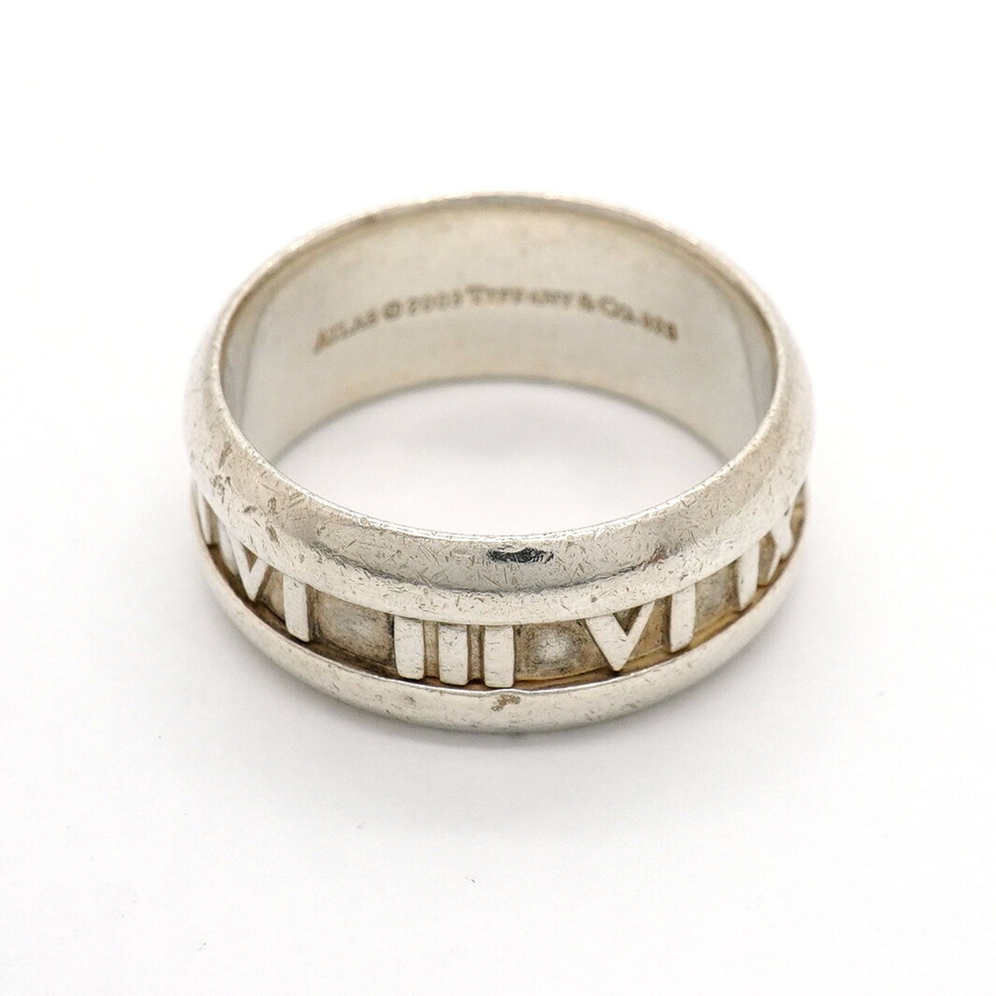 Tiffany Silver 925 Band Ring (Pre-Owned)