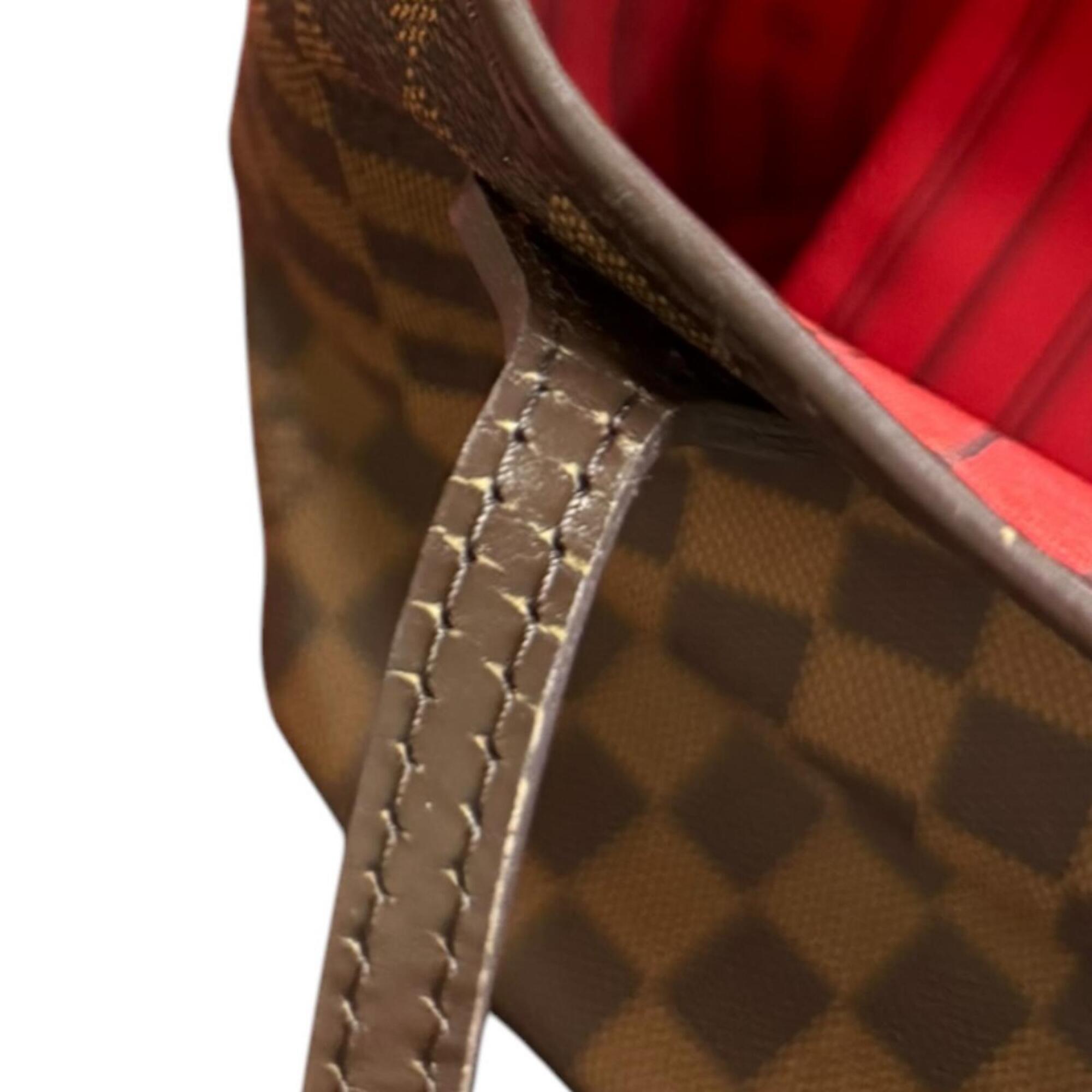 Louis Vuitton Damier Brown Damier Canvas Tote Bag (Pre-Owned)
