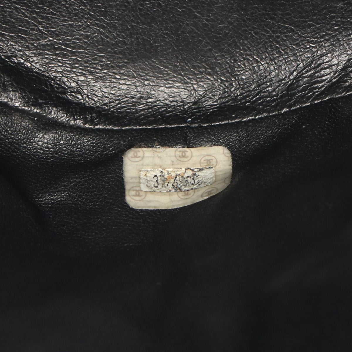 Chanel Black Leather Backpack (Pre-Owned)