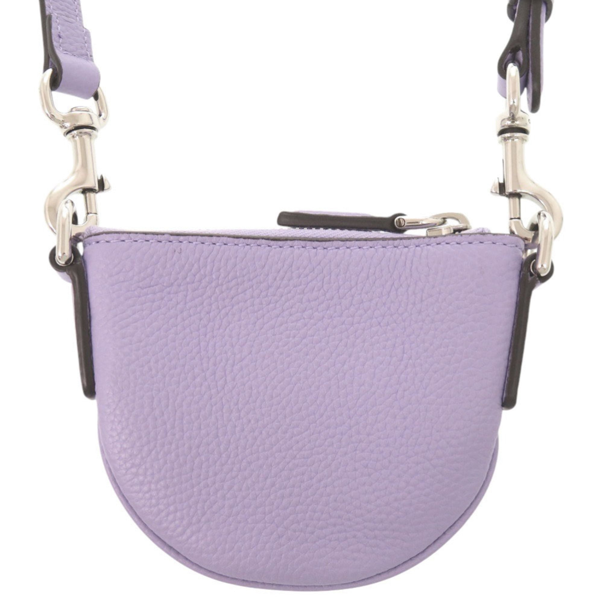Gucci Purple Leather Shoulder Bag (Pre-Owned)
