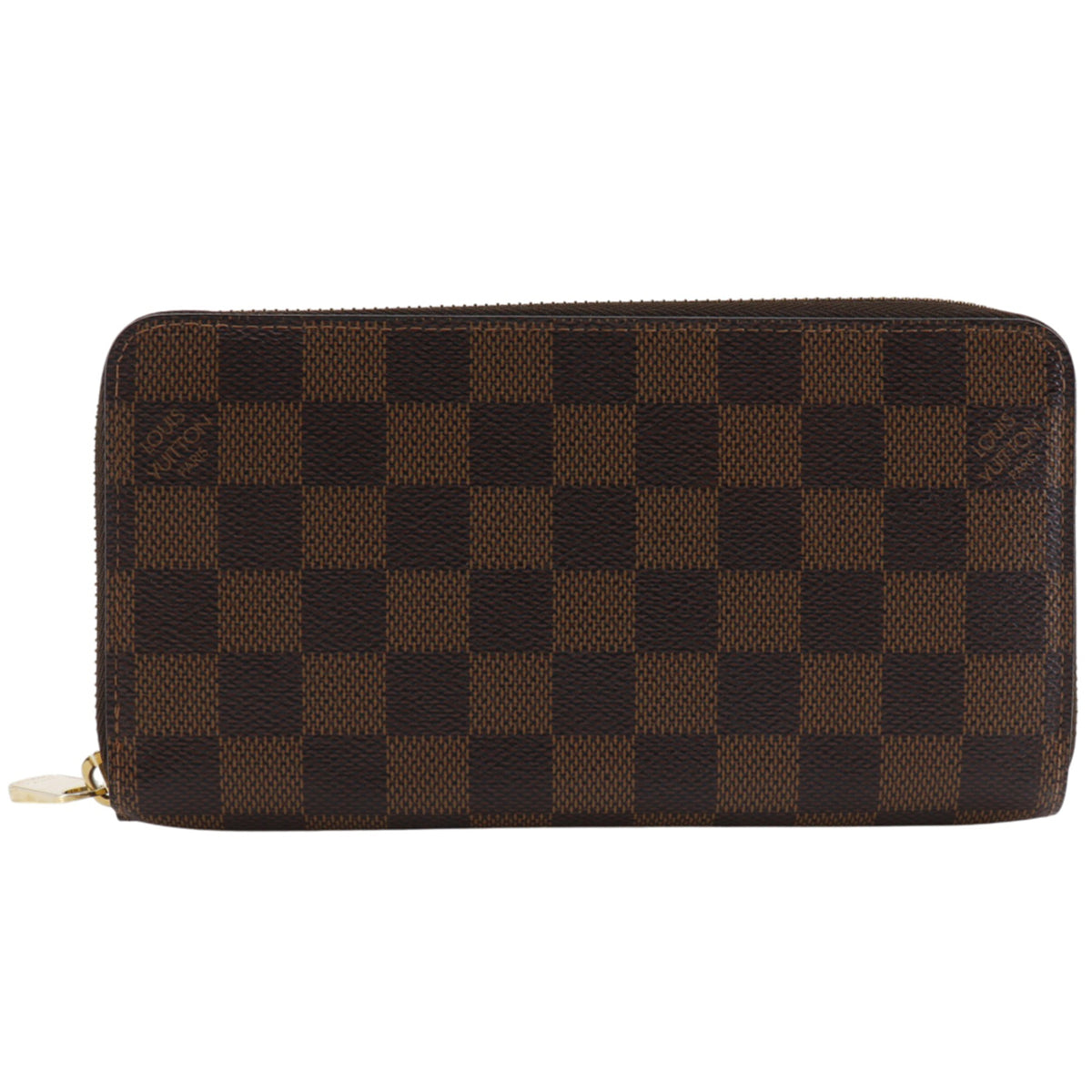 Louis Vuitton Brown Ebene Galle Damier Canvas Long Wallet (Bi-Fold) (Pre-Owned)
