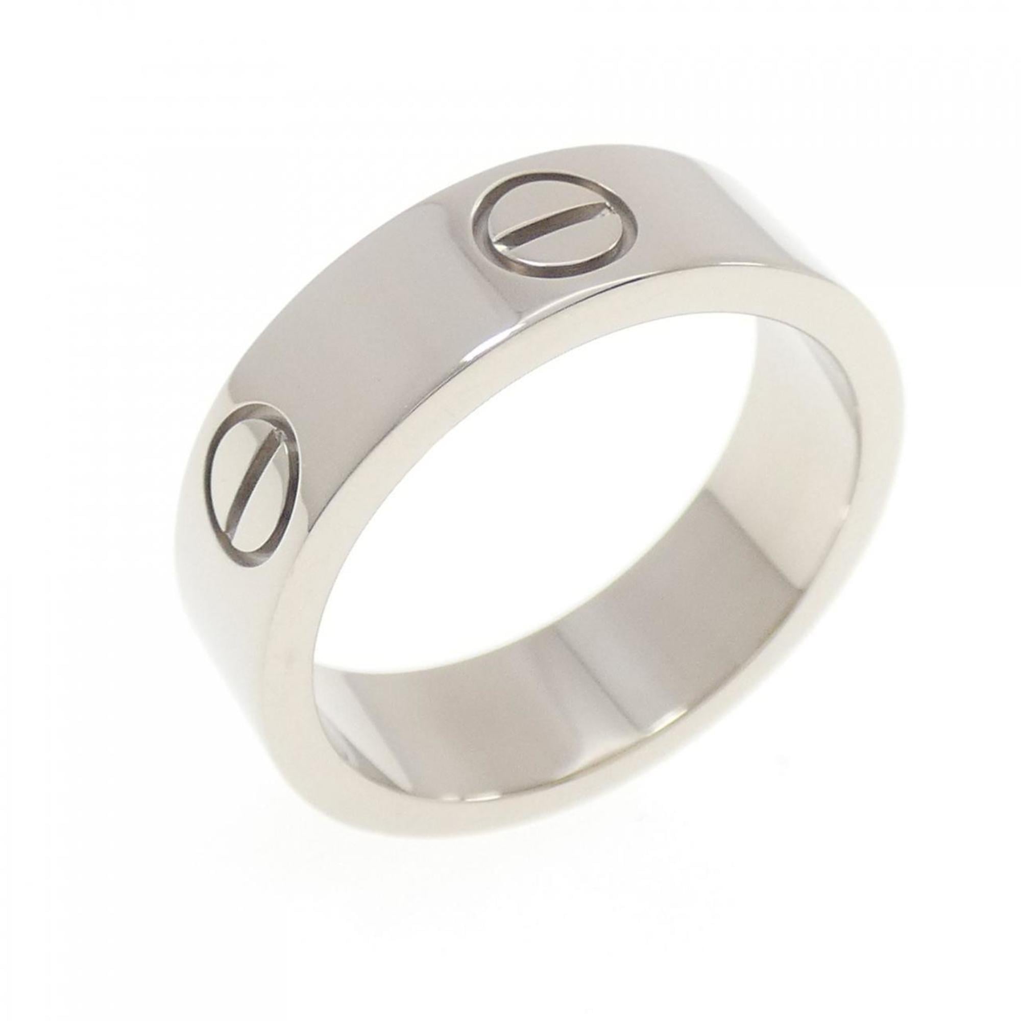 Cartier White Gold White Gold (18K) Band Ring (Pre-Owned)