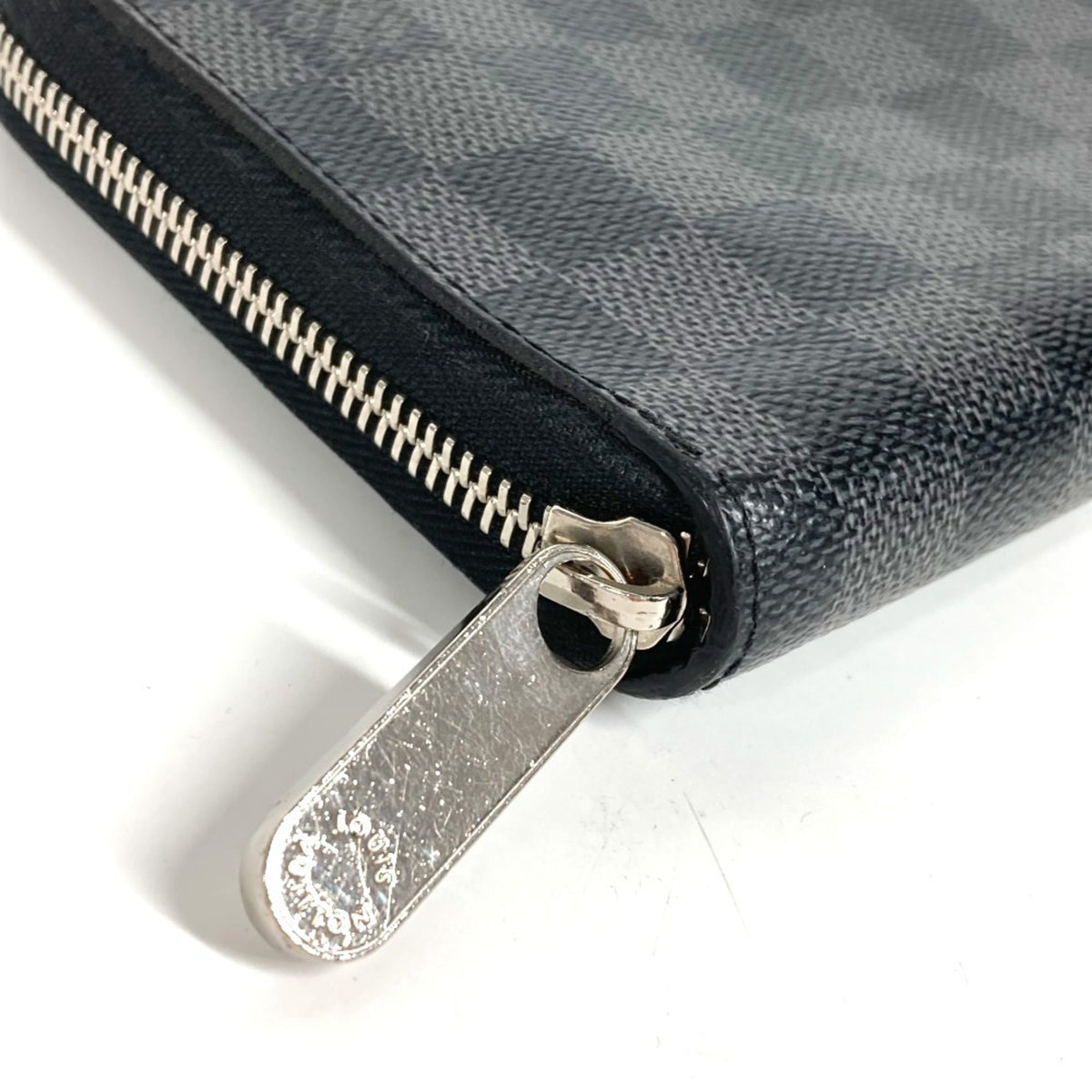 Louis Vuitton Black Damier Graphite Damier Graphite Long Wallet (Bi-Fold) (Pre-Owned)