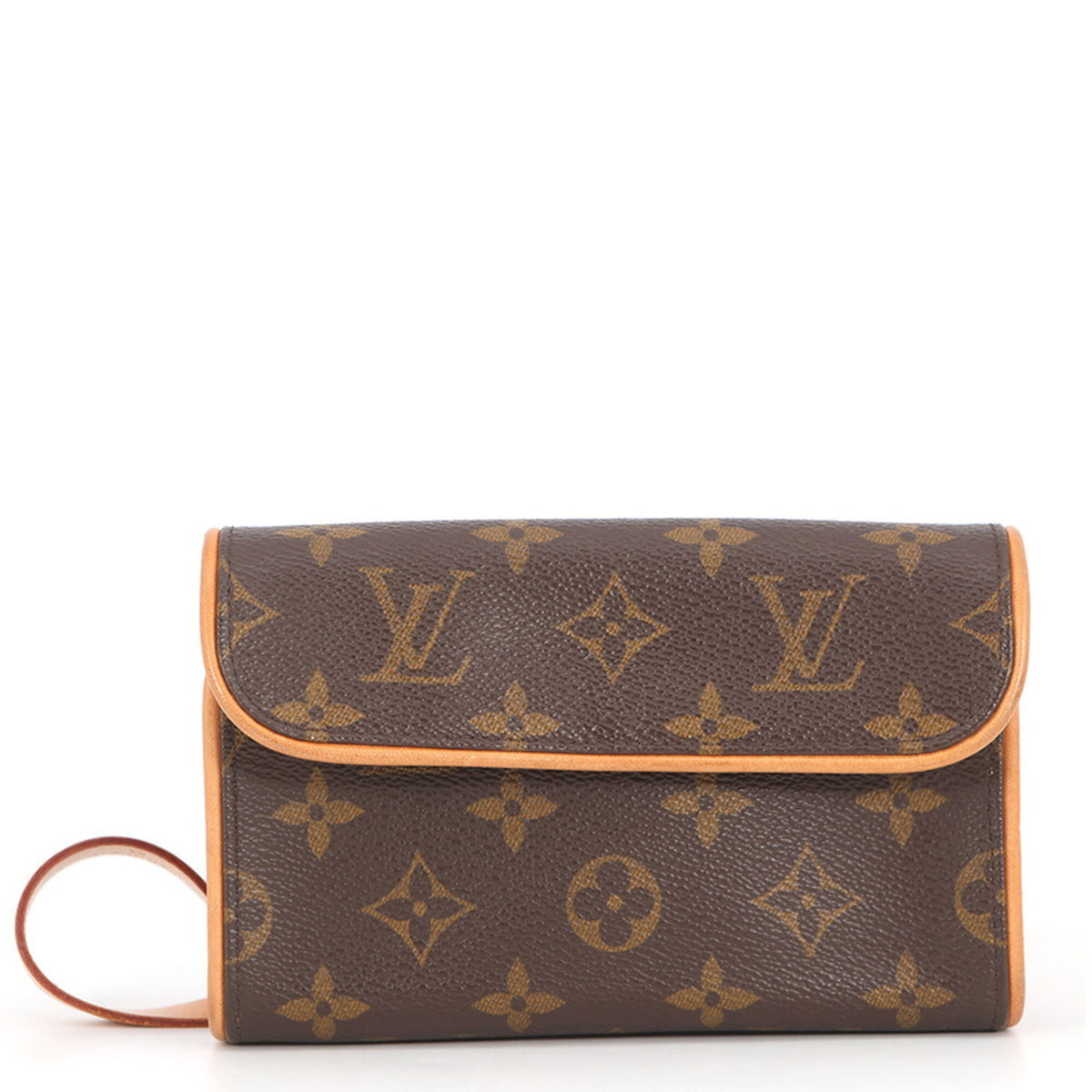 Louis Vuitton Brown Monogram Monogram Handbag Pochette Pouch Sling Bag (Pre-Owned)