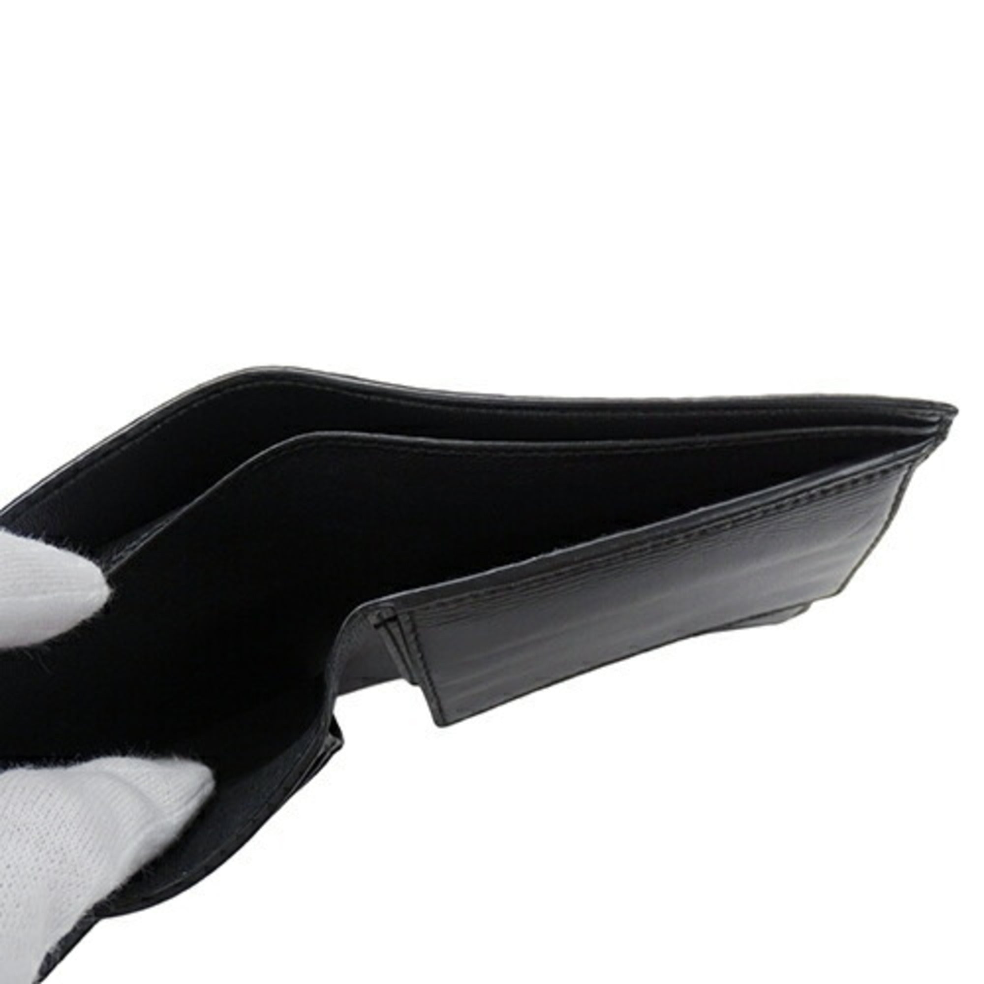 Balenciaga Black Leather Wallet (Bi-Fold) (Pre-Owned)