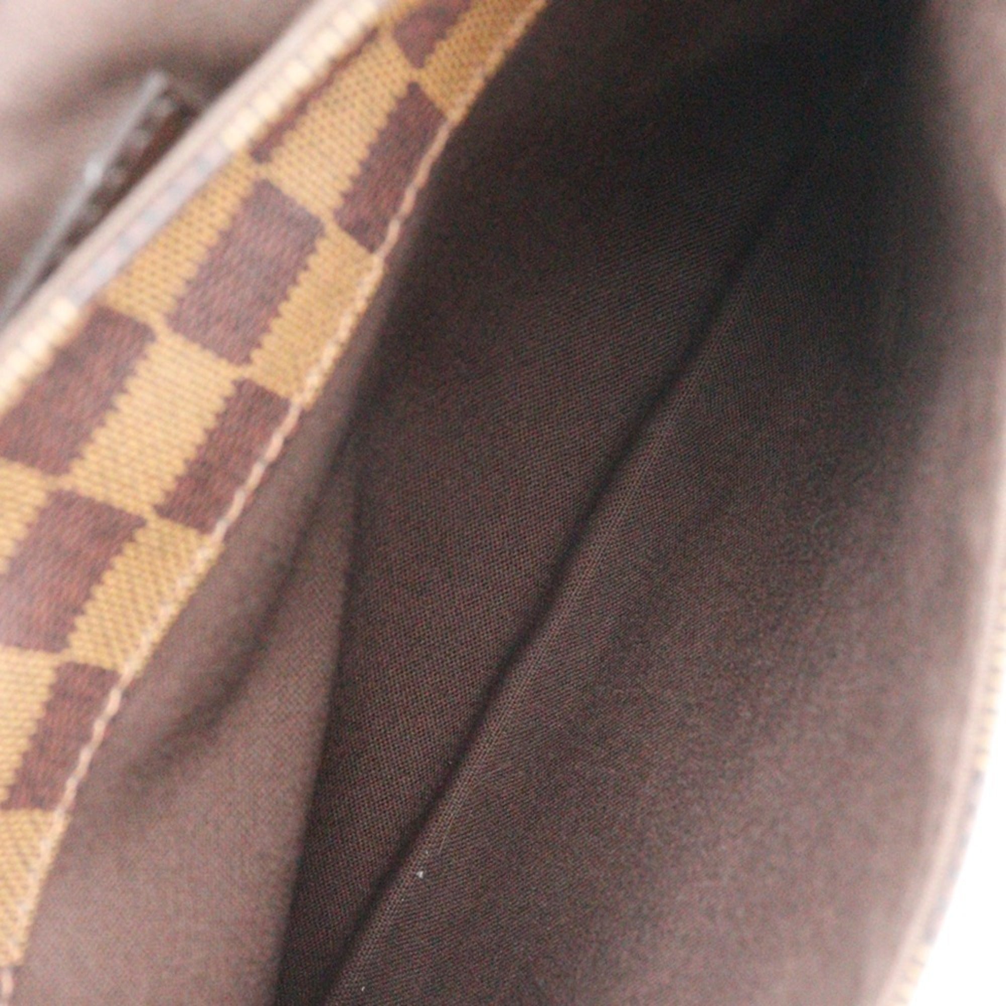 Louis Vuitton Brown Damier Canvas Shoulder Bag (Pre-Owned)
