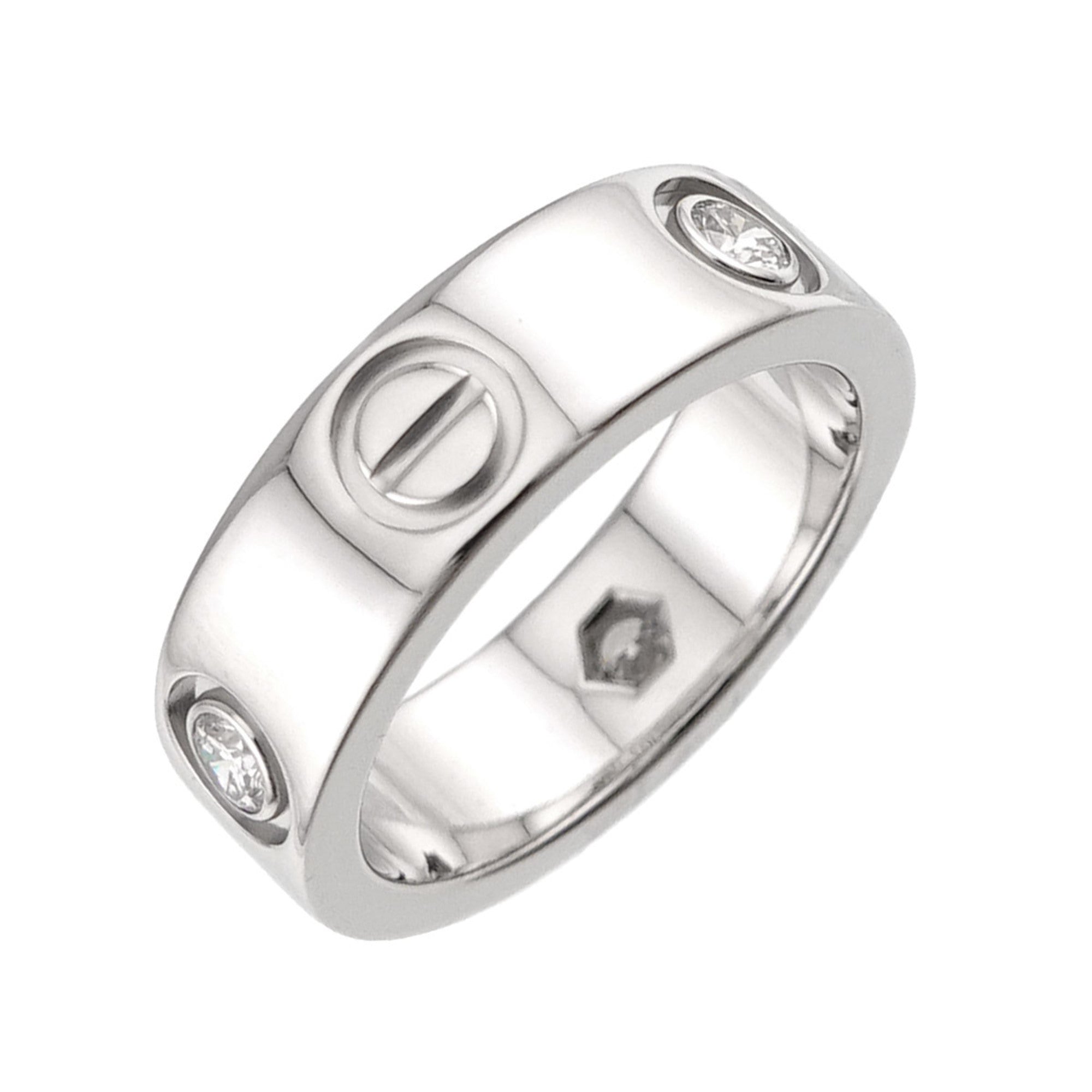 Cartier White Gold (18K) Band Ring (Pre-Owned)