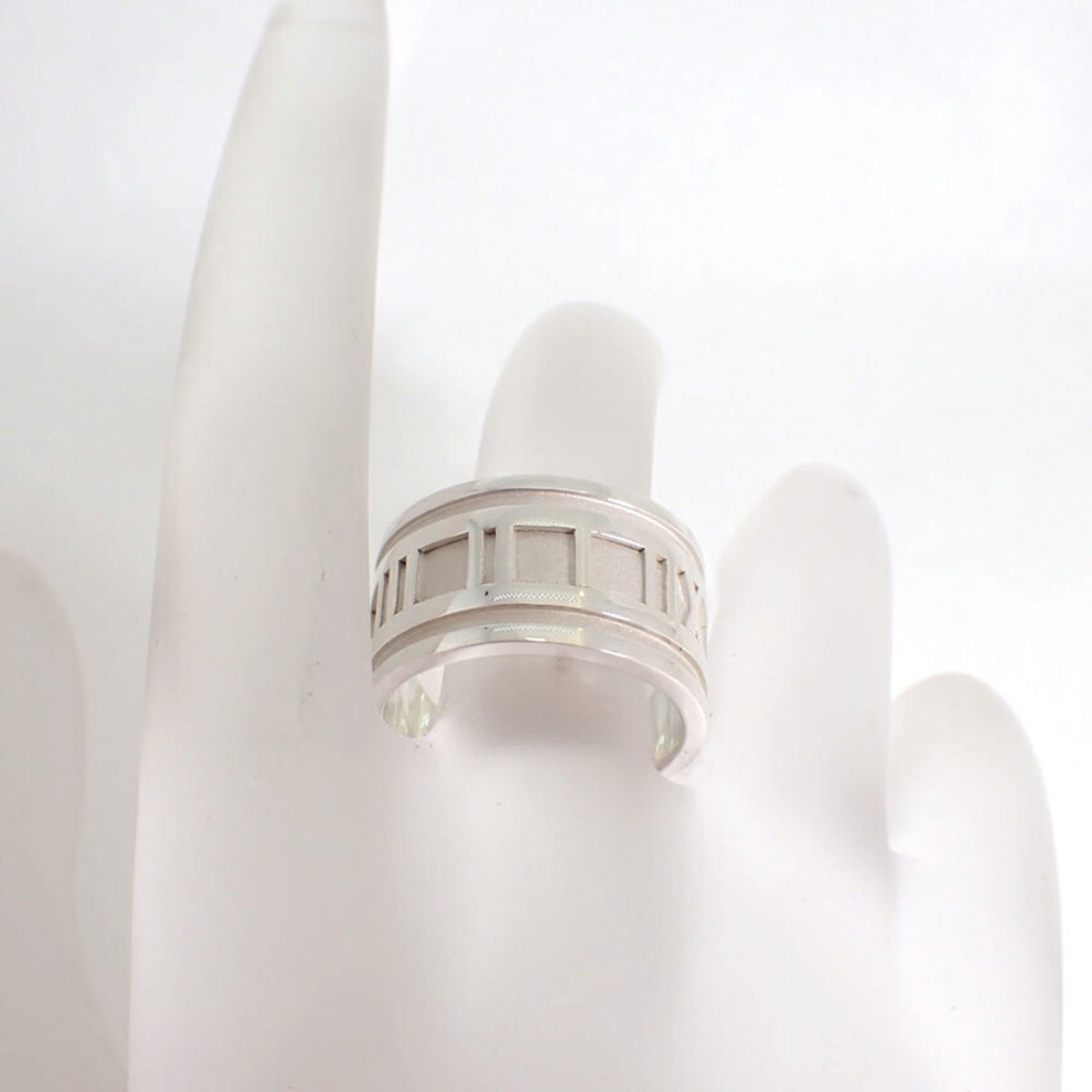 Tiffany Sterling Silver 925 Band Ring (Pre-Owned)