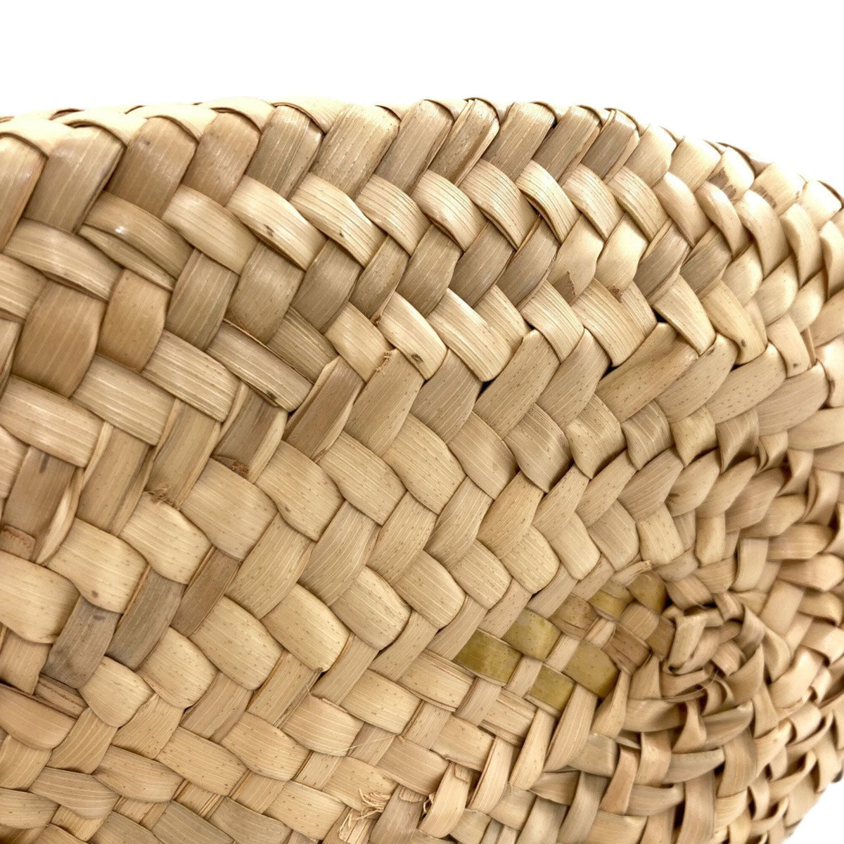 Celine Beige Pink Raffia Handbag (Pre-Owned)