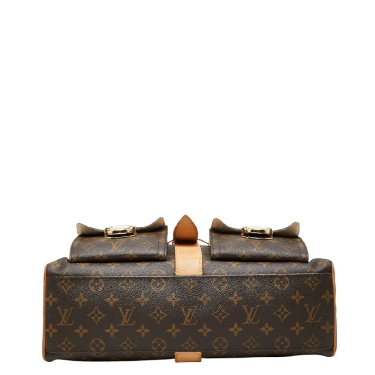 Louis Vuitton Monogram Brown Pvc Leather Handbag (Pre-Owned)