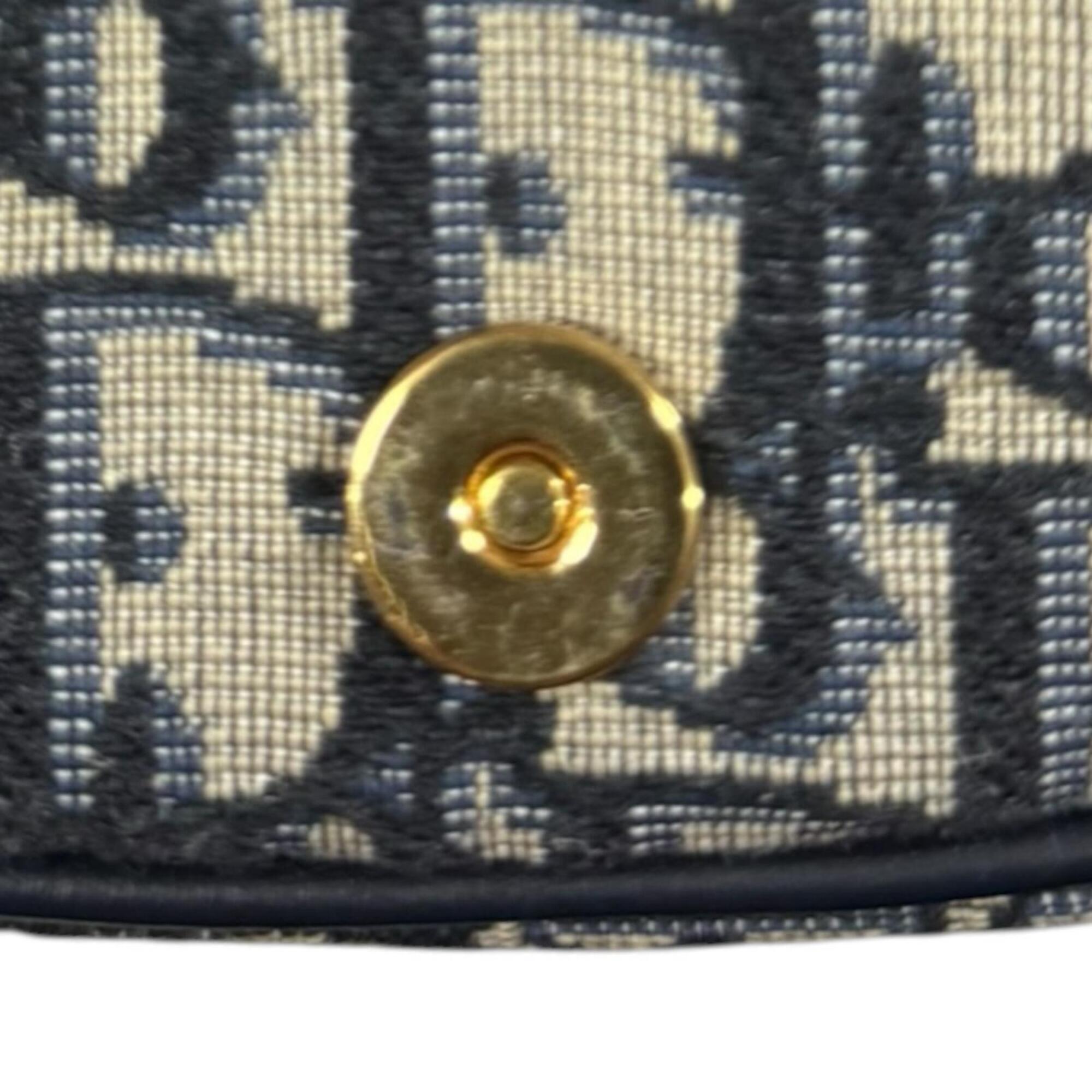 Christian Dior Navy Shoulder Bag (Pre-Owned)
