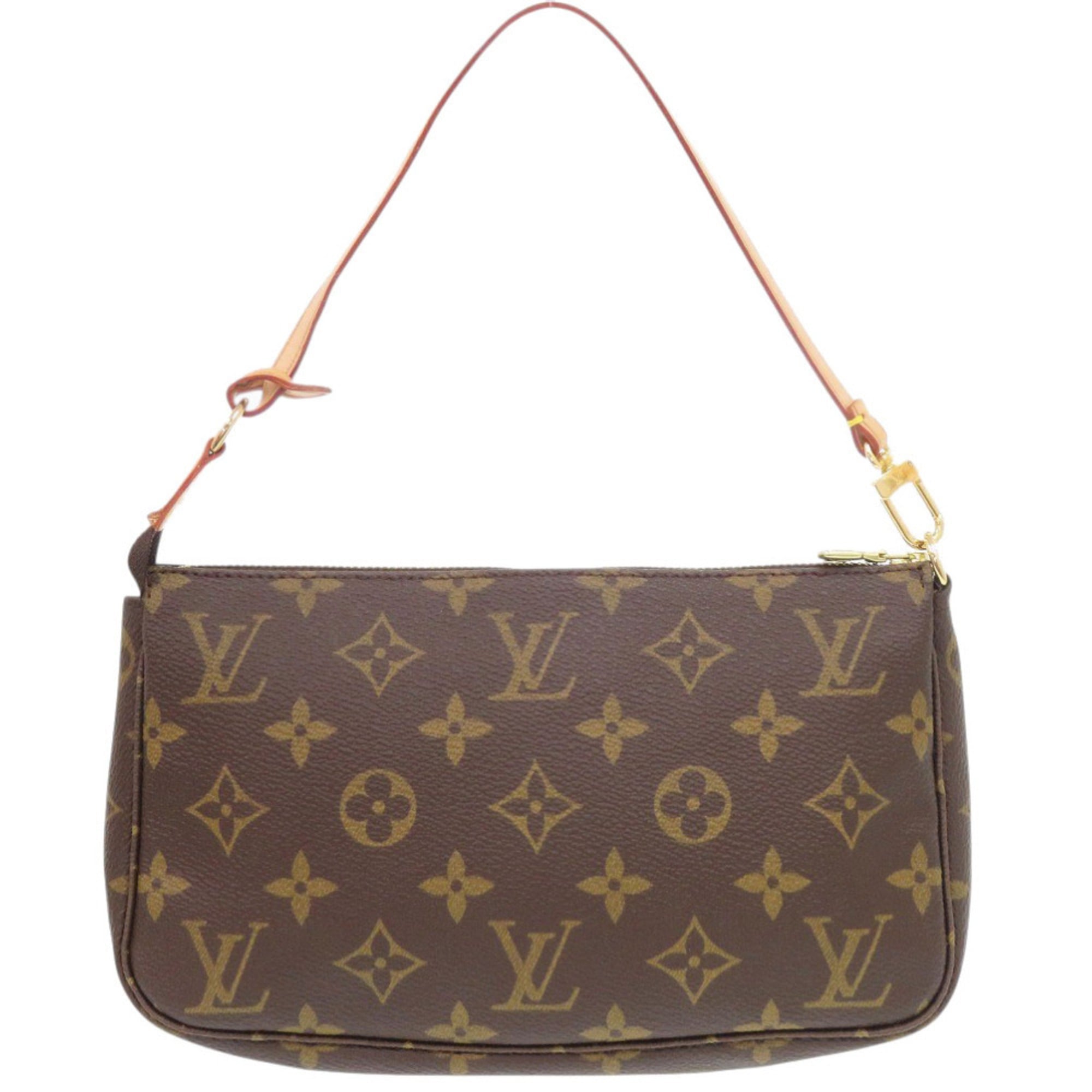Louis Vuitton Brown Monogram Monogram Handbag Pochette Pouch (Pre-Owned)