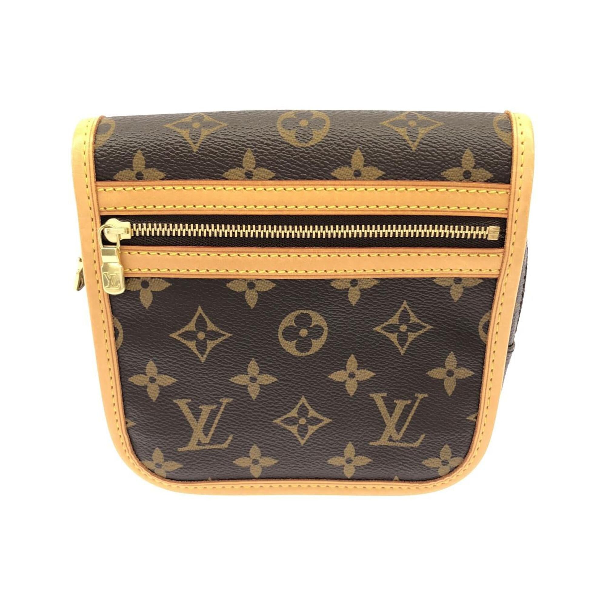 Louis Vuitton Marron Monogram Coated Canvas Shoulder Bag (Pre-Owned)