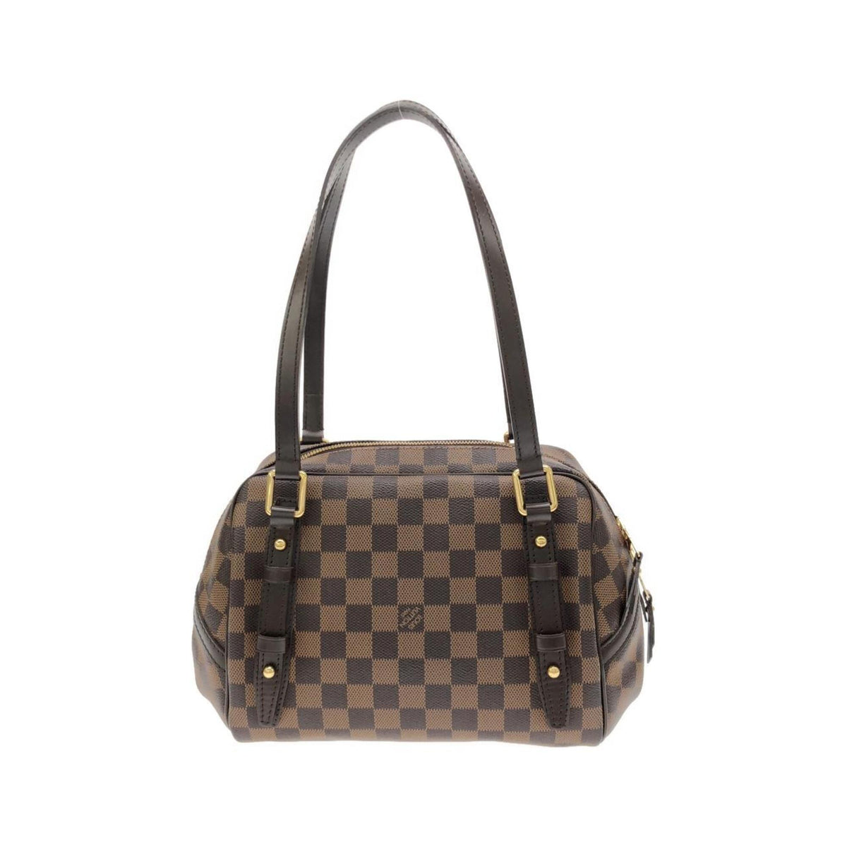 Louis Vuitton Ebene Coated Canvas Shoulder Bag (Pre-Owned)
