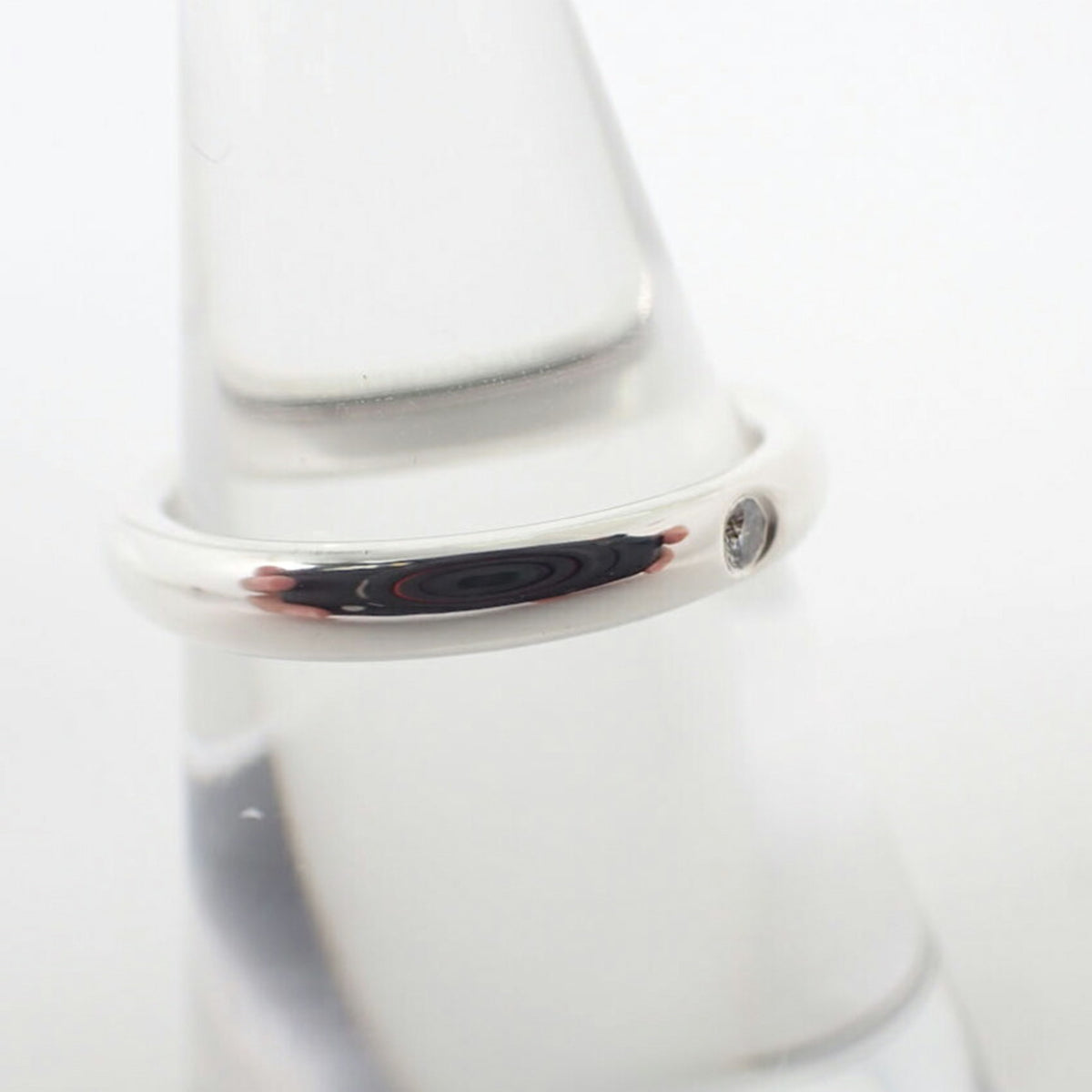 Tiffany Sterling Silver 925 Band Ring (Pre-Owned)