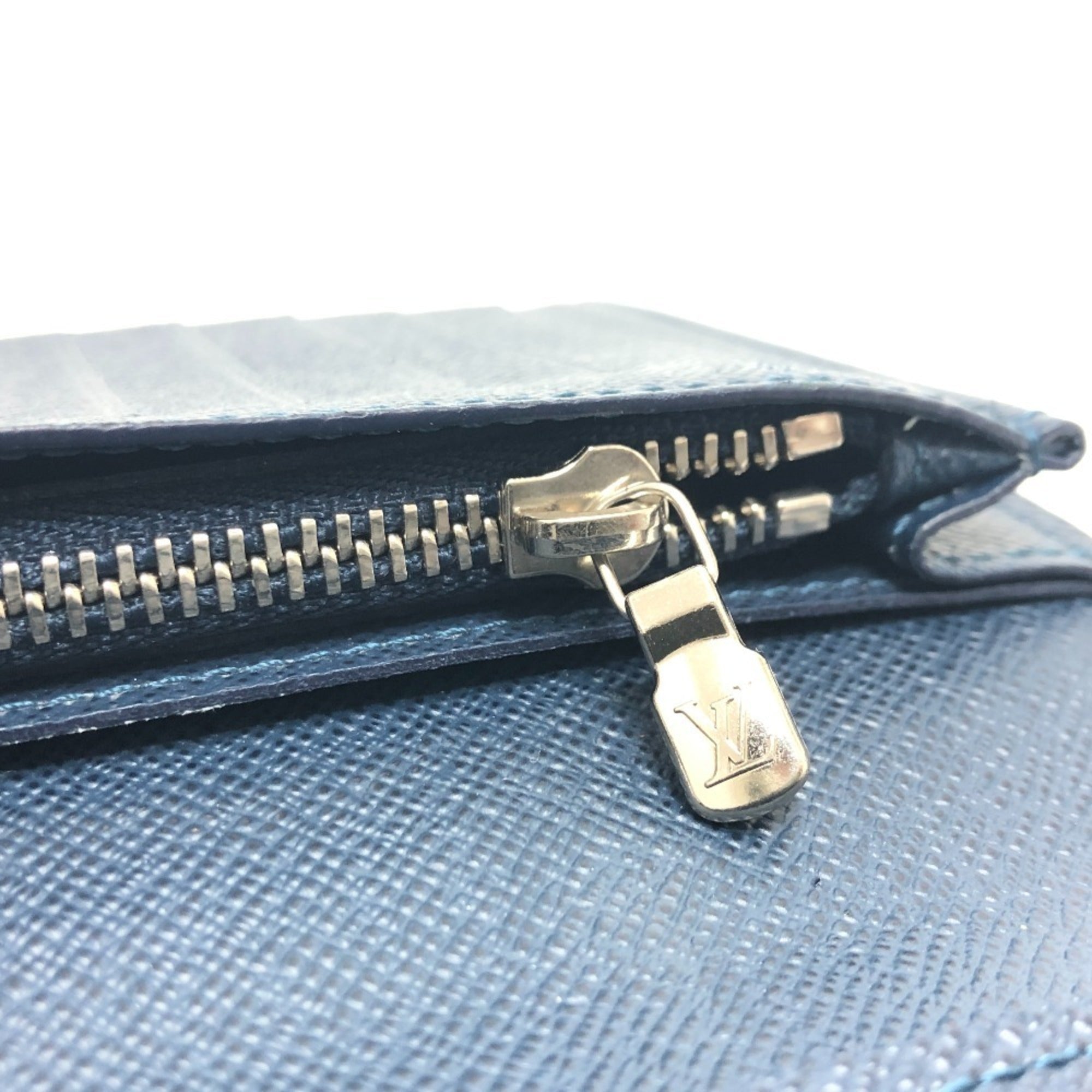 Louis Vuitton Blue Wine Long Wallet (Bi-Fold) (Pre-Owned)