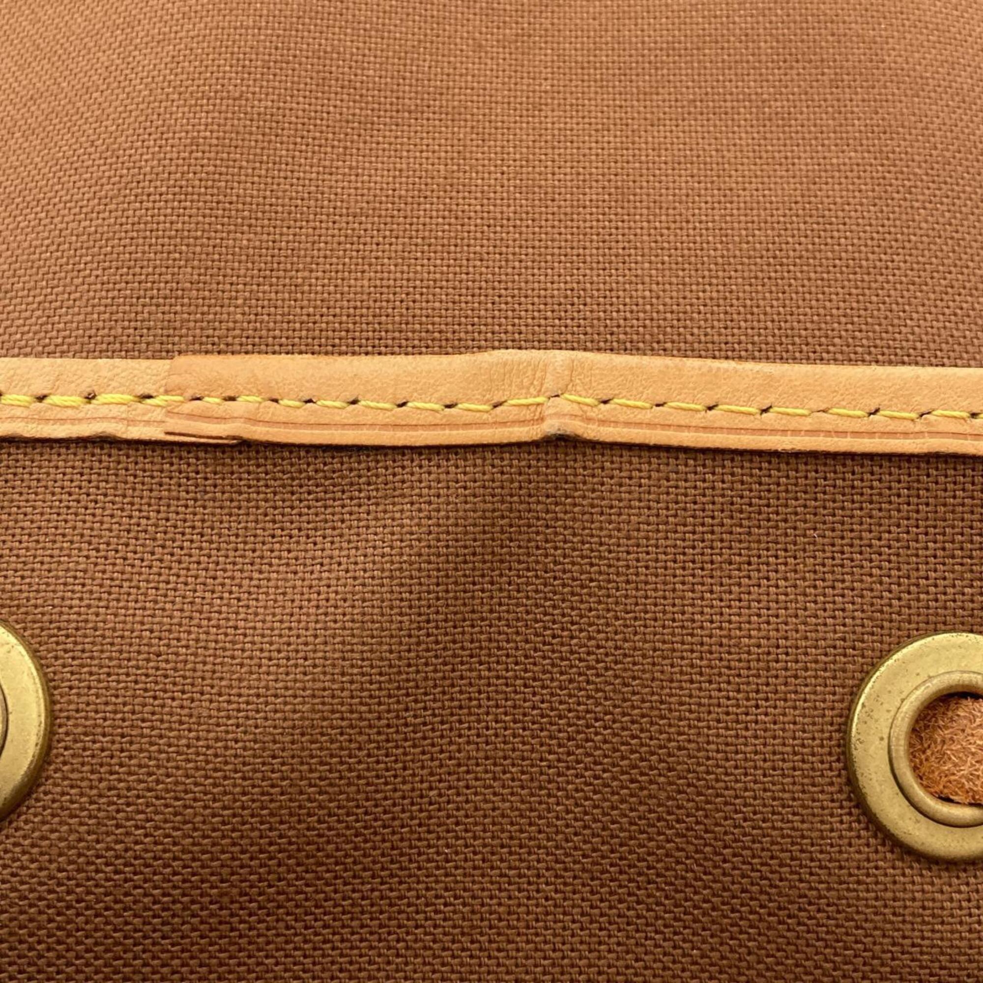 Louis Vuitton Marron Coated Canvas Backpack (Pre-Owned)