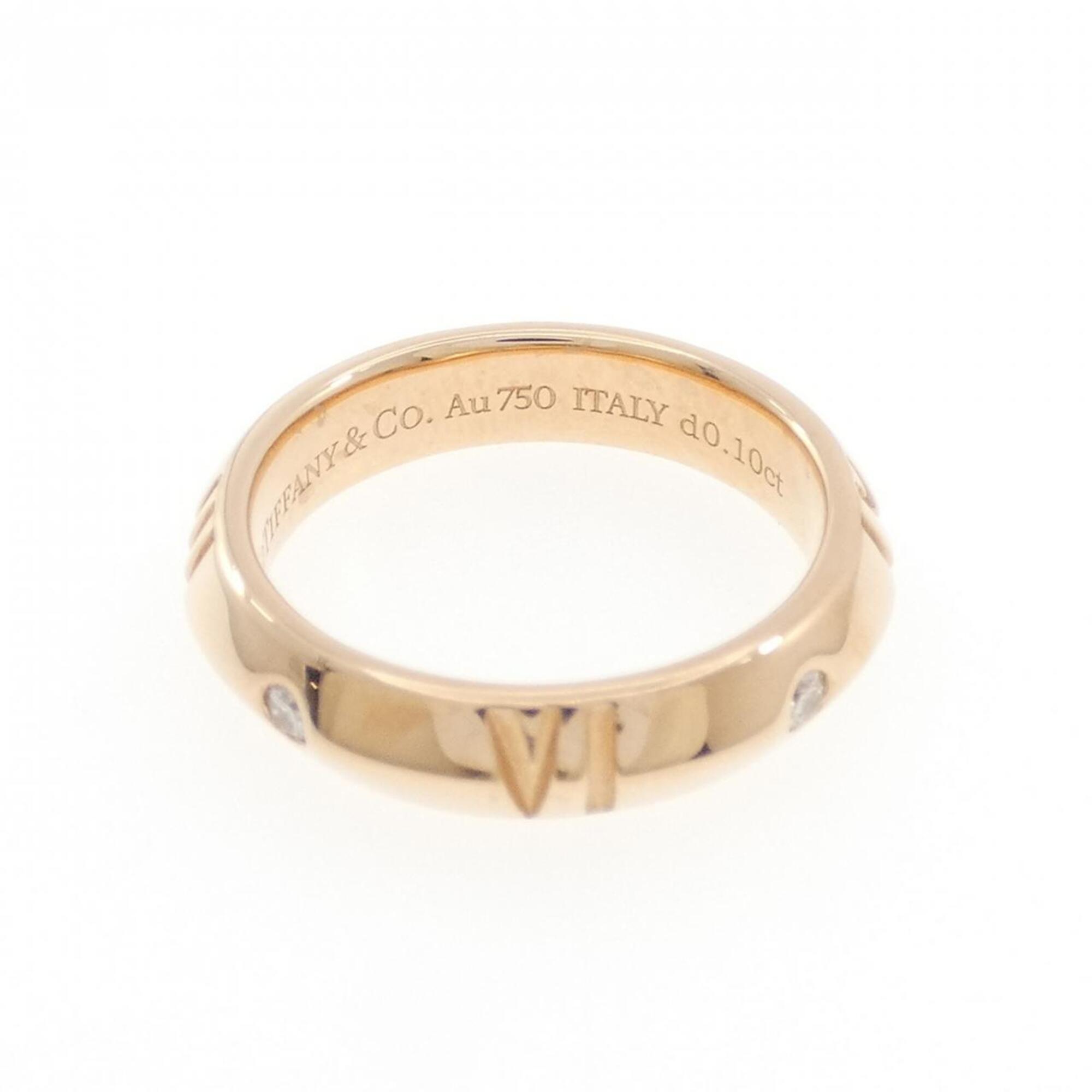 Tiffany Pink Gold (18K) Band Ring (Pre-Owned)