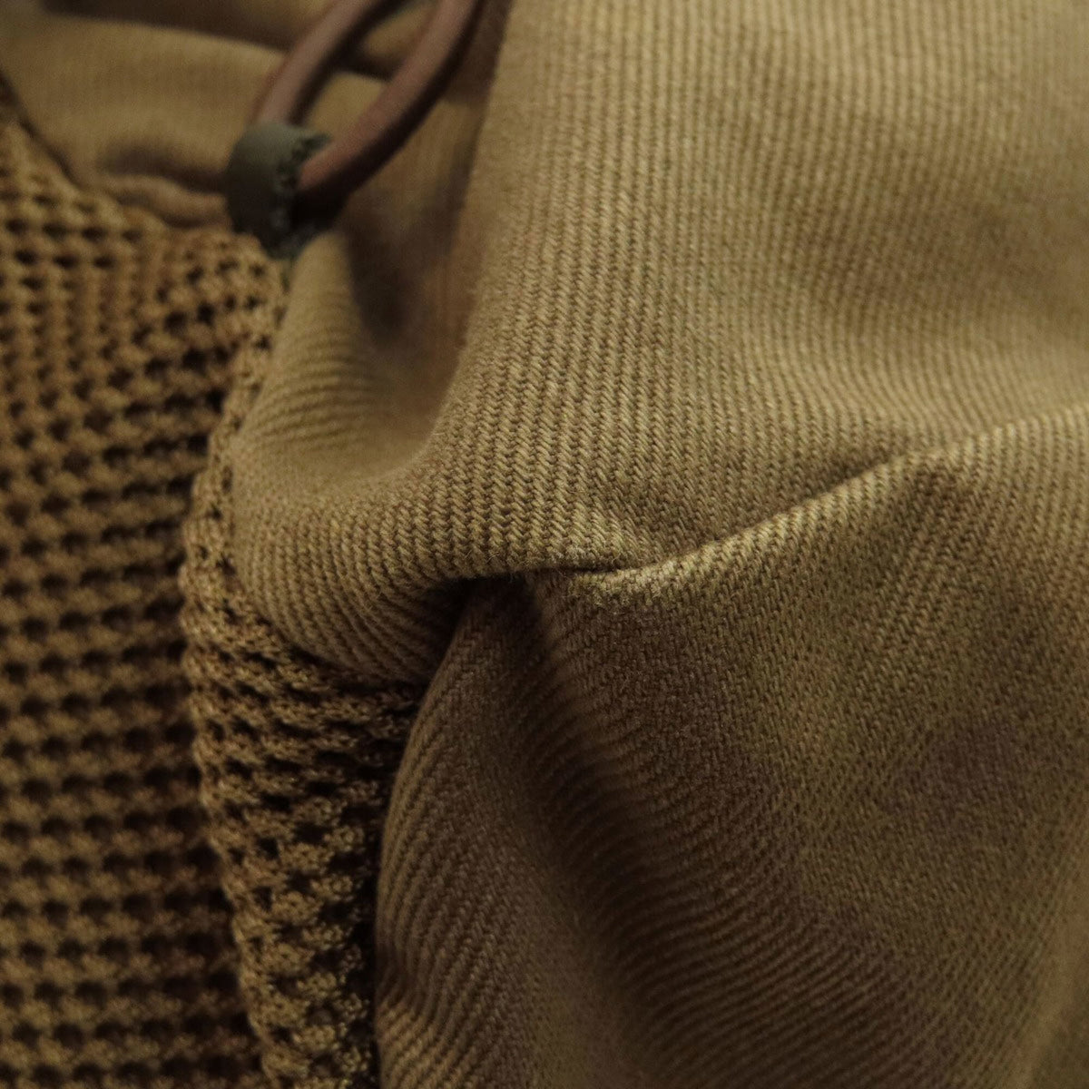 Celine Green Khaki Canvas Backpack (Pre-Owned)