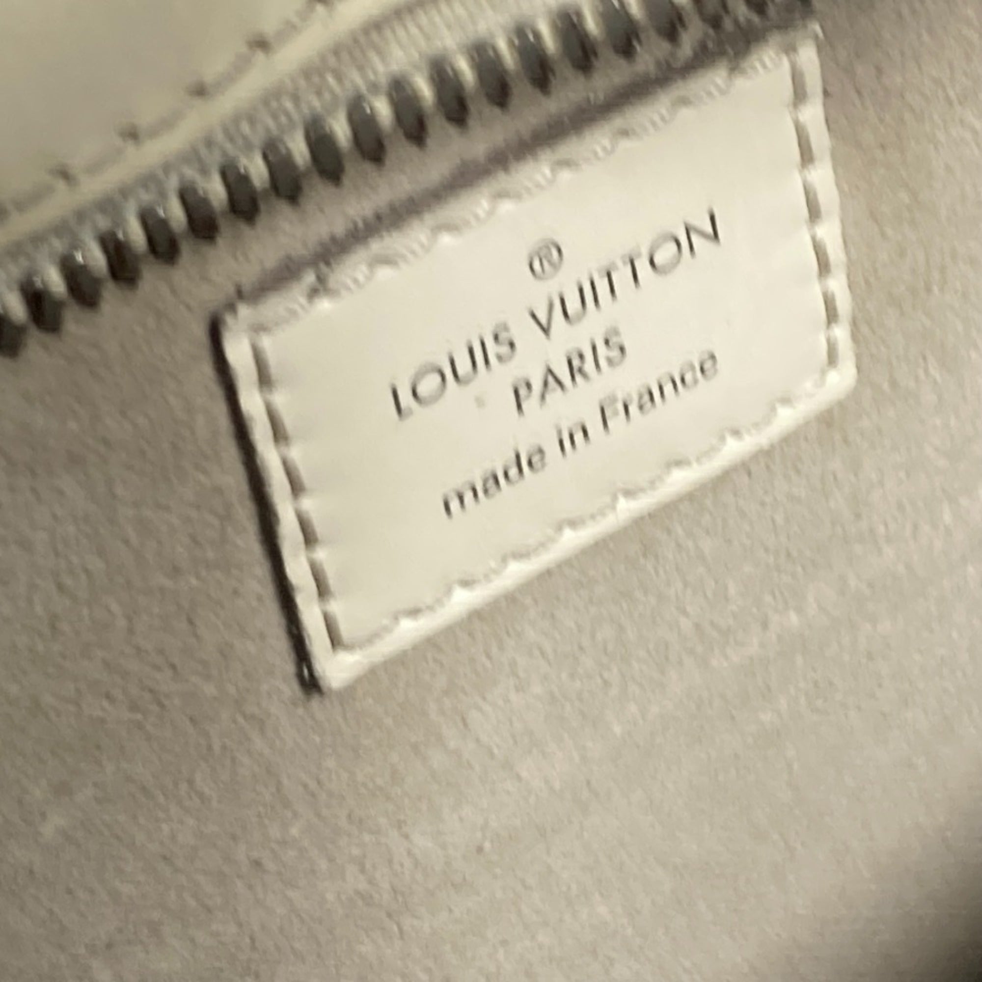 Louis Vuitton Lv Off White White Epi Leather Boston Bag Handbag (Pre-Owned)
