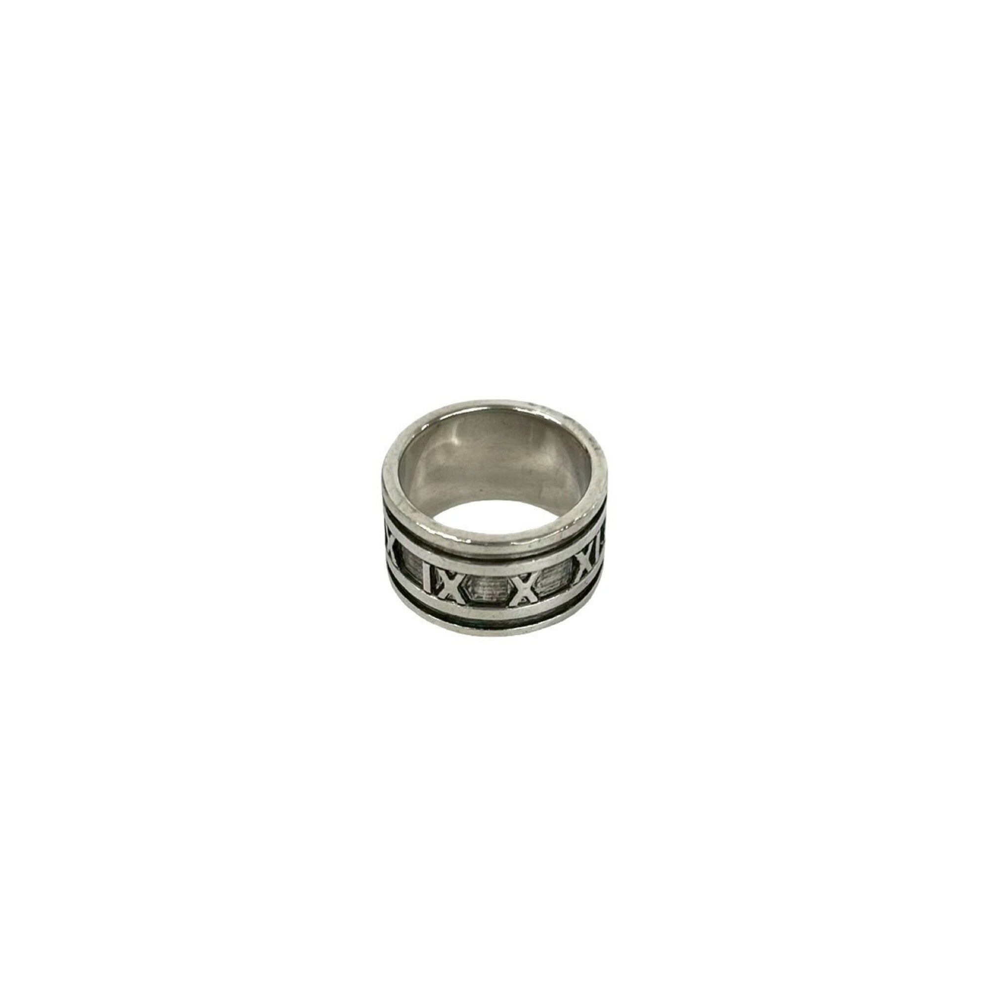 Tiffany Silver Silver 925 Band Ring (Pre-Owned)