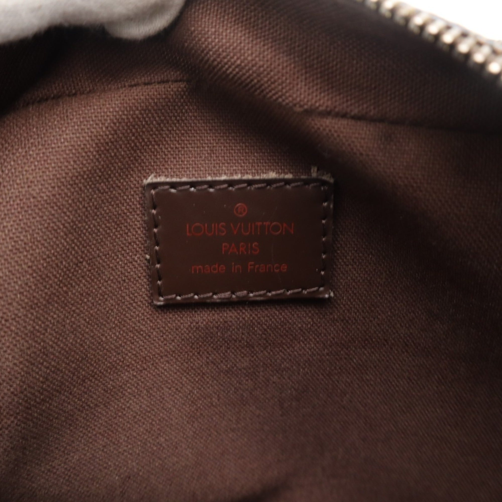 Louis Vuitton Damier Brown Coated Canvas Leather Shoulder Bag (Pre-Owned)