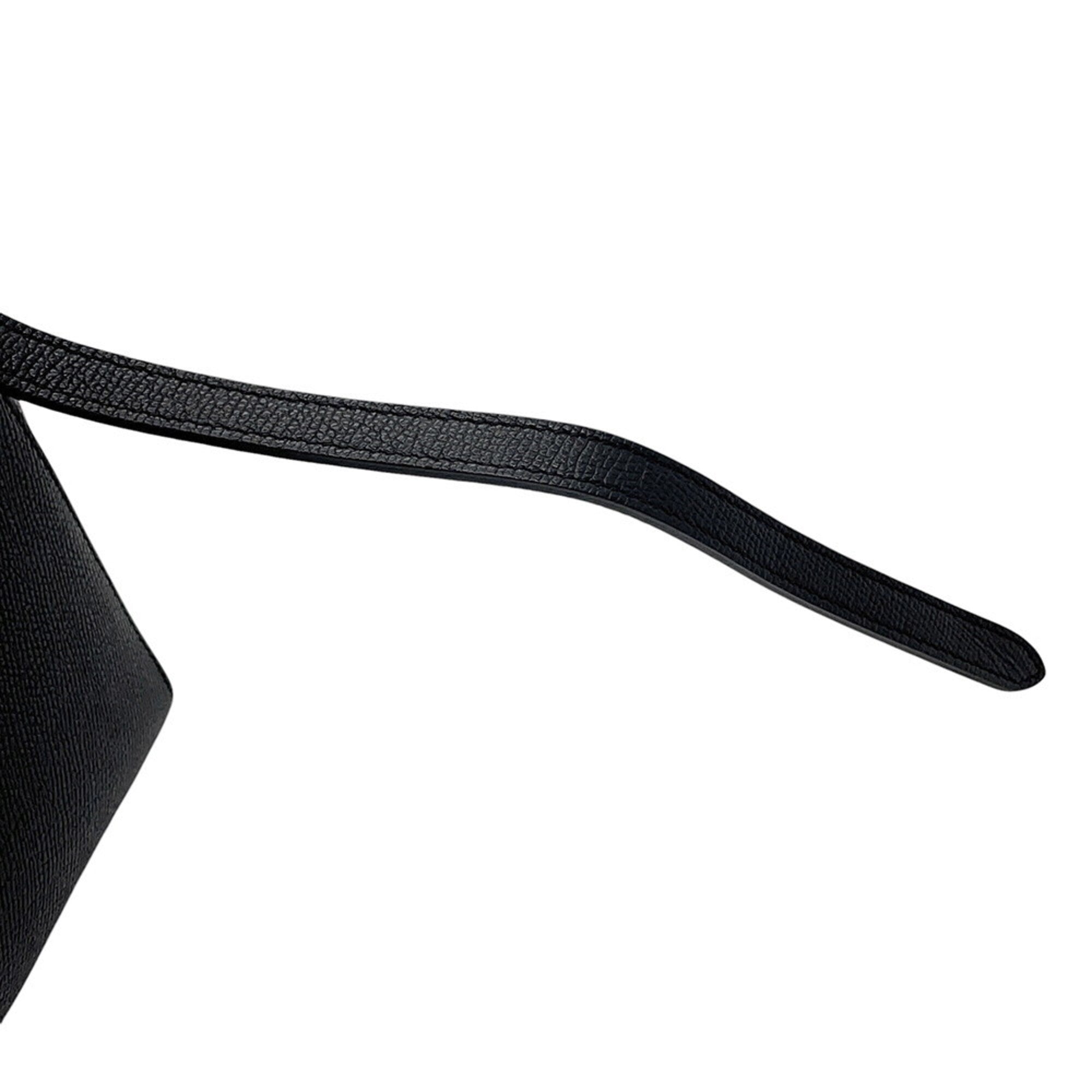 Celine Black Leather Handbag Shoulder Bag (Pre-Owned)