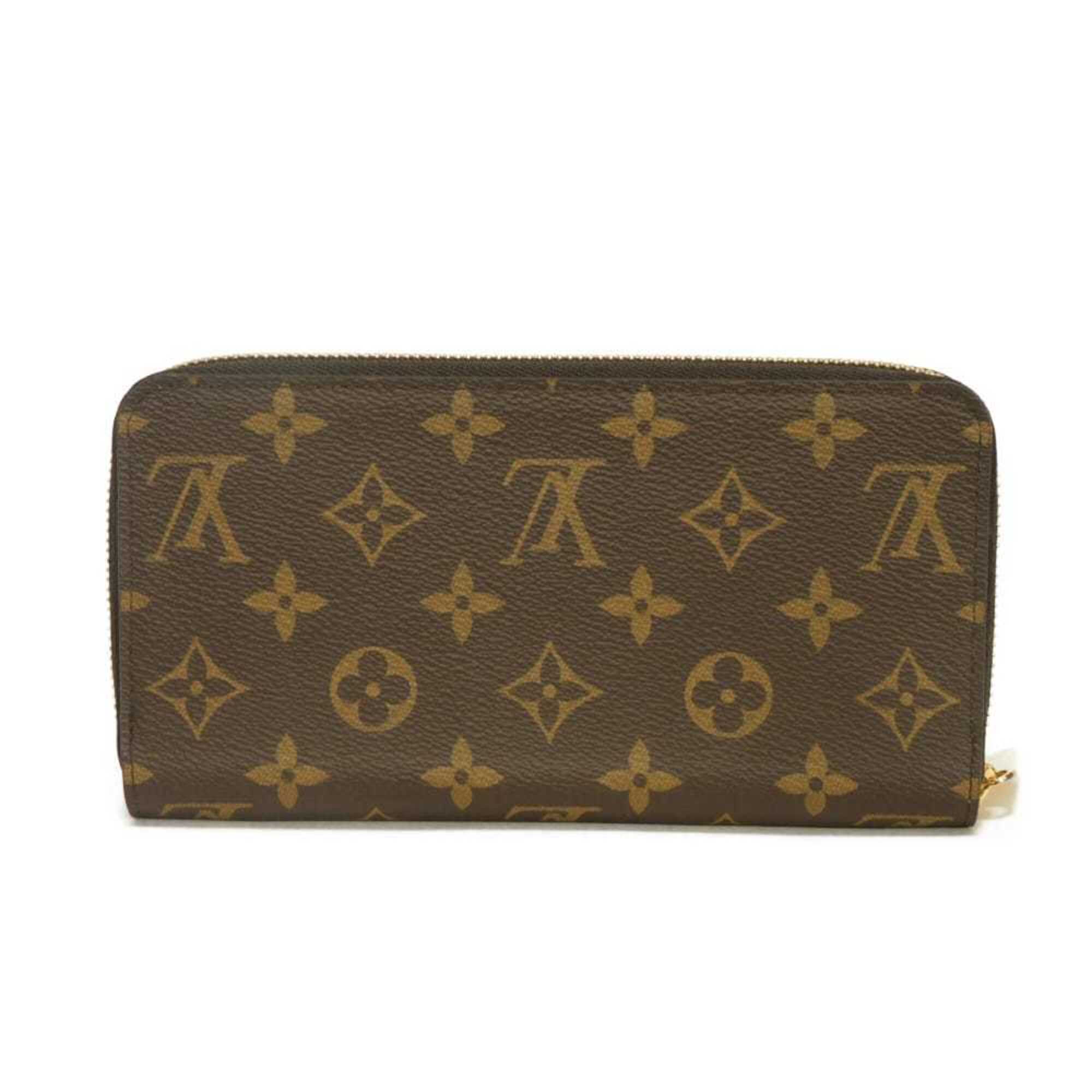 Louis Vuitton Brown Monogram Pink Rose Ballerine Monogram Long Wallet (Bi-Fold) (Pre-Owned)